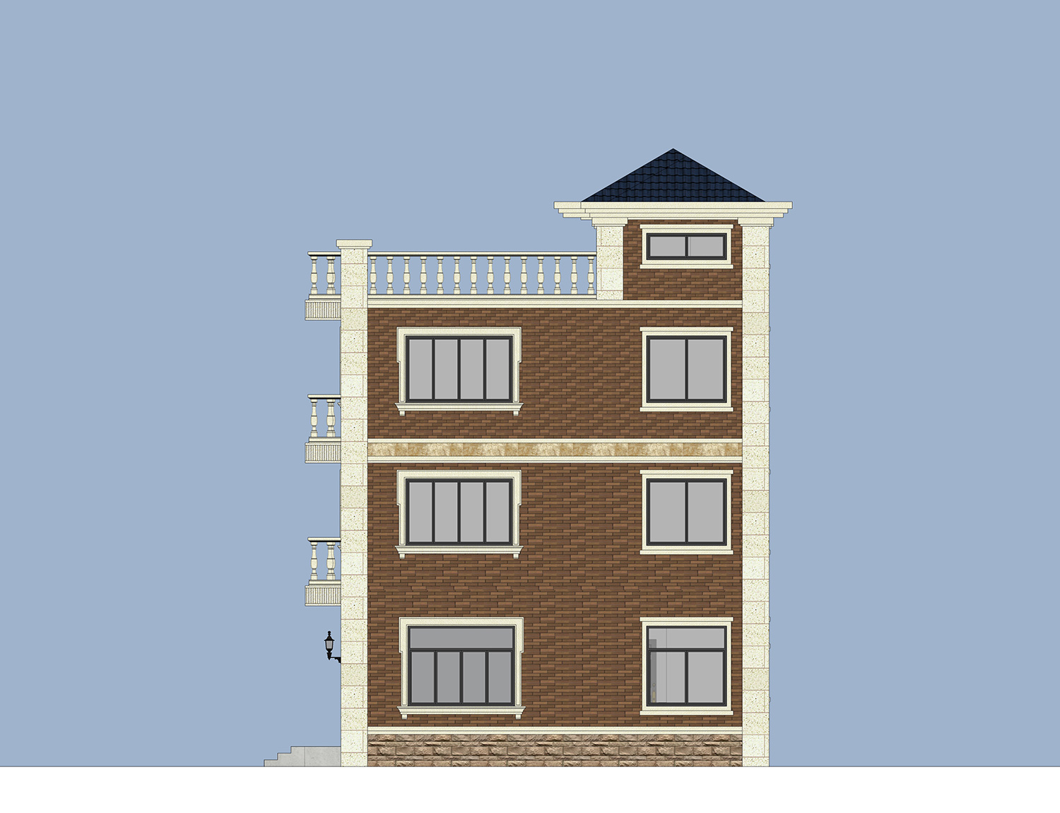 福建厦门林家欧式别墅图纸