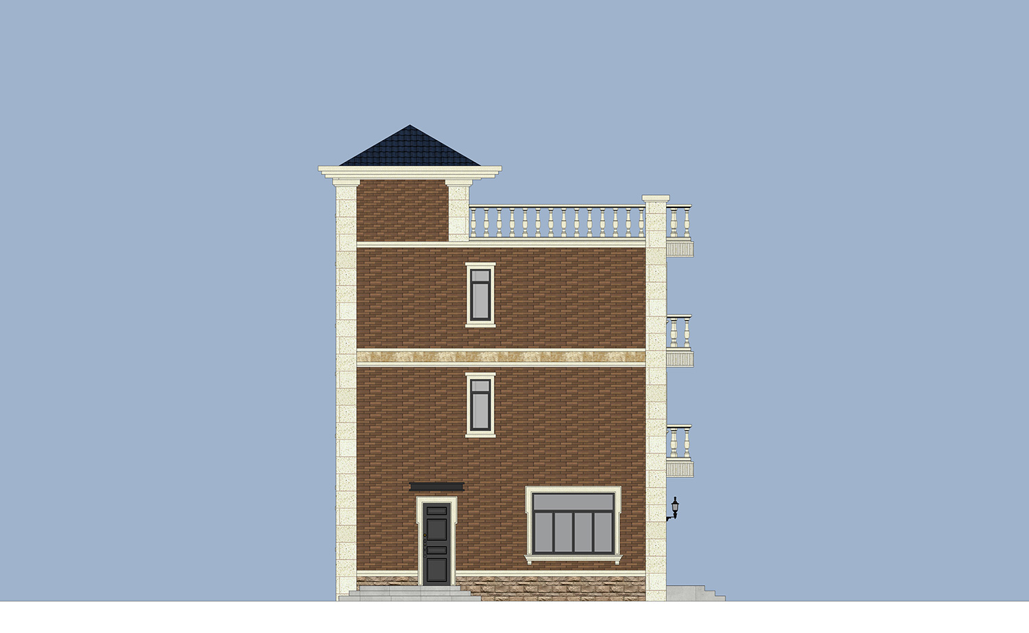 福建厦门林家欧式别墅图纸