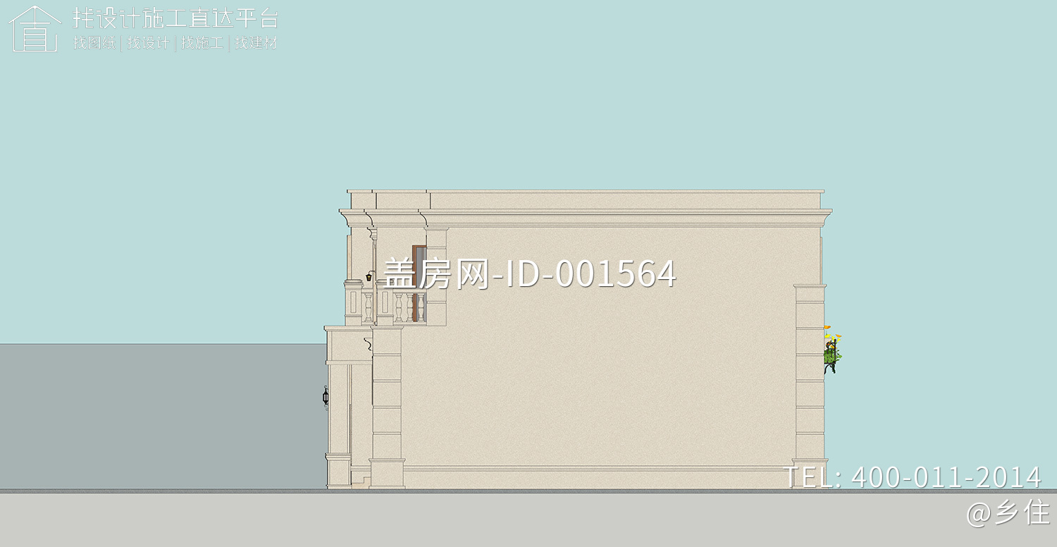 河北廊坊孟家新中式别墅