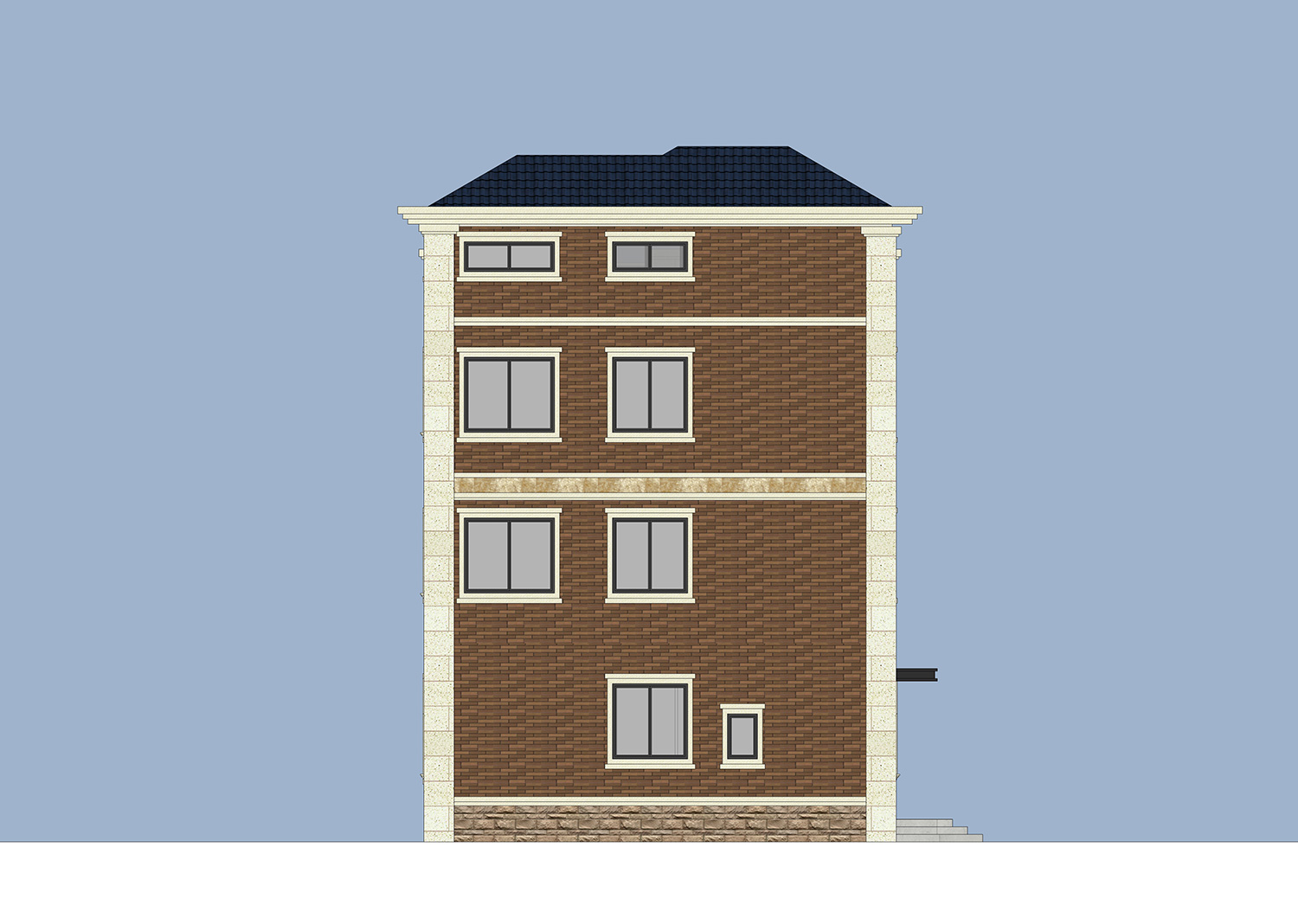 福建厦门林家欧式别墅图纸