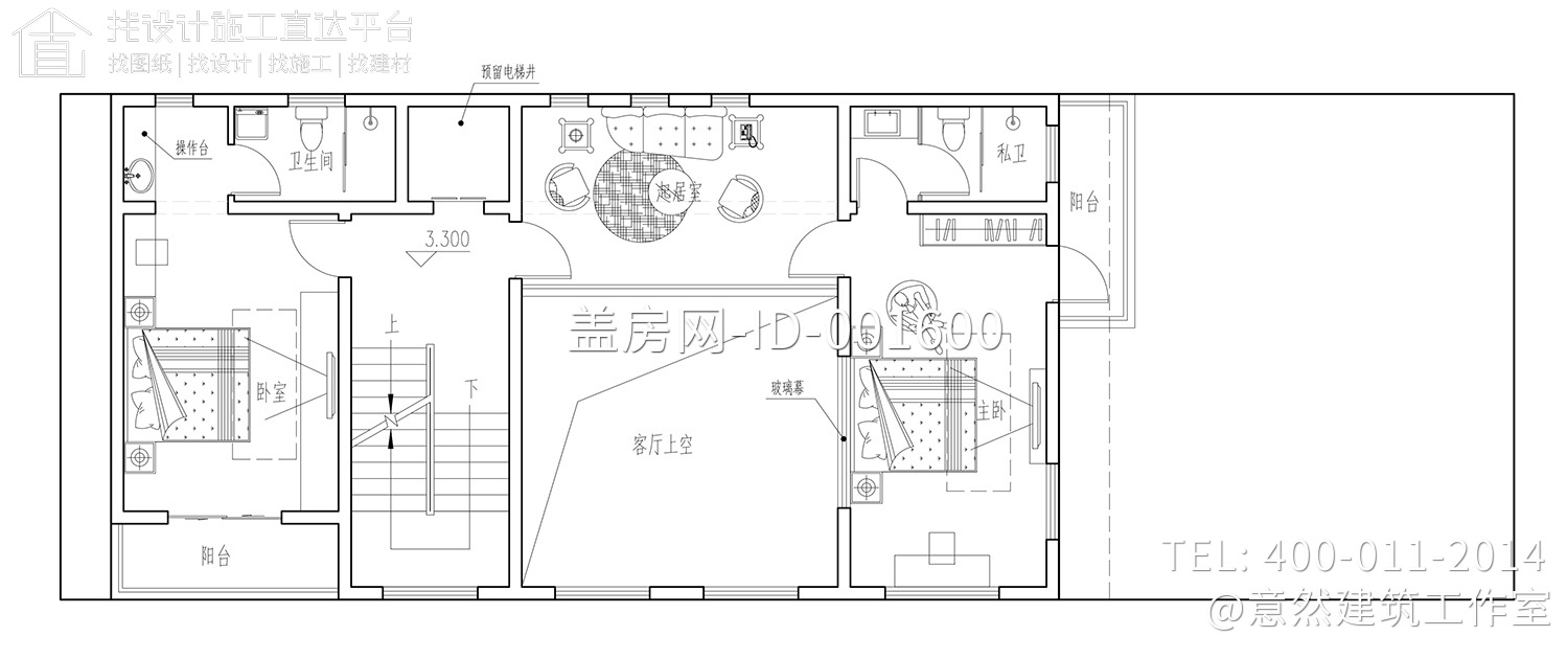 广东佛山钱家新中式别墅图纸