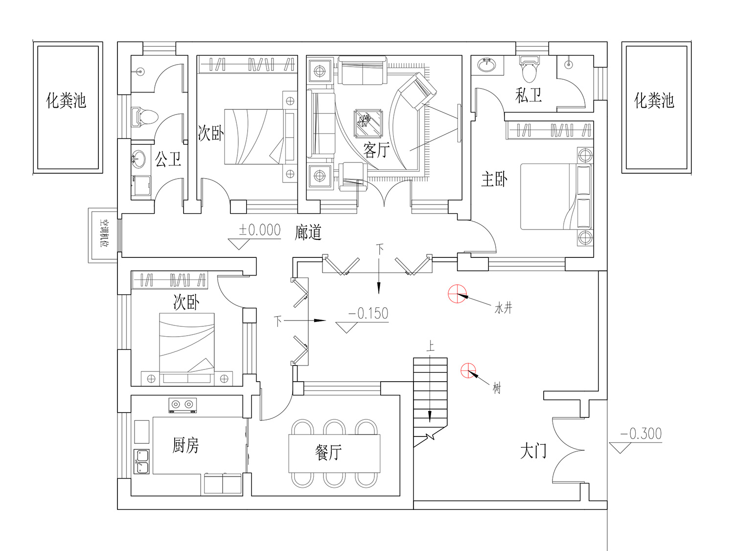 北京平谷张家中式别墅