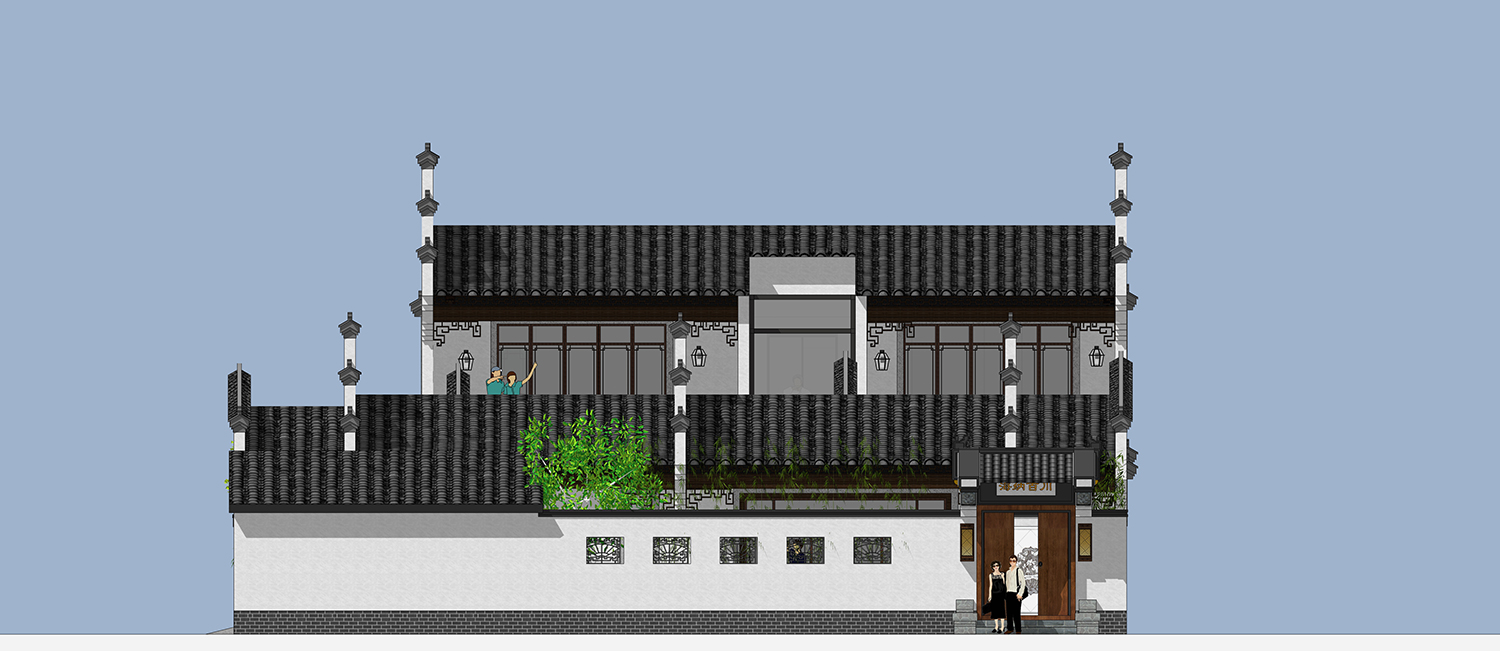 河南驻马店支家中式别墅