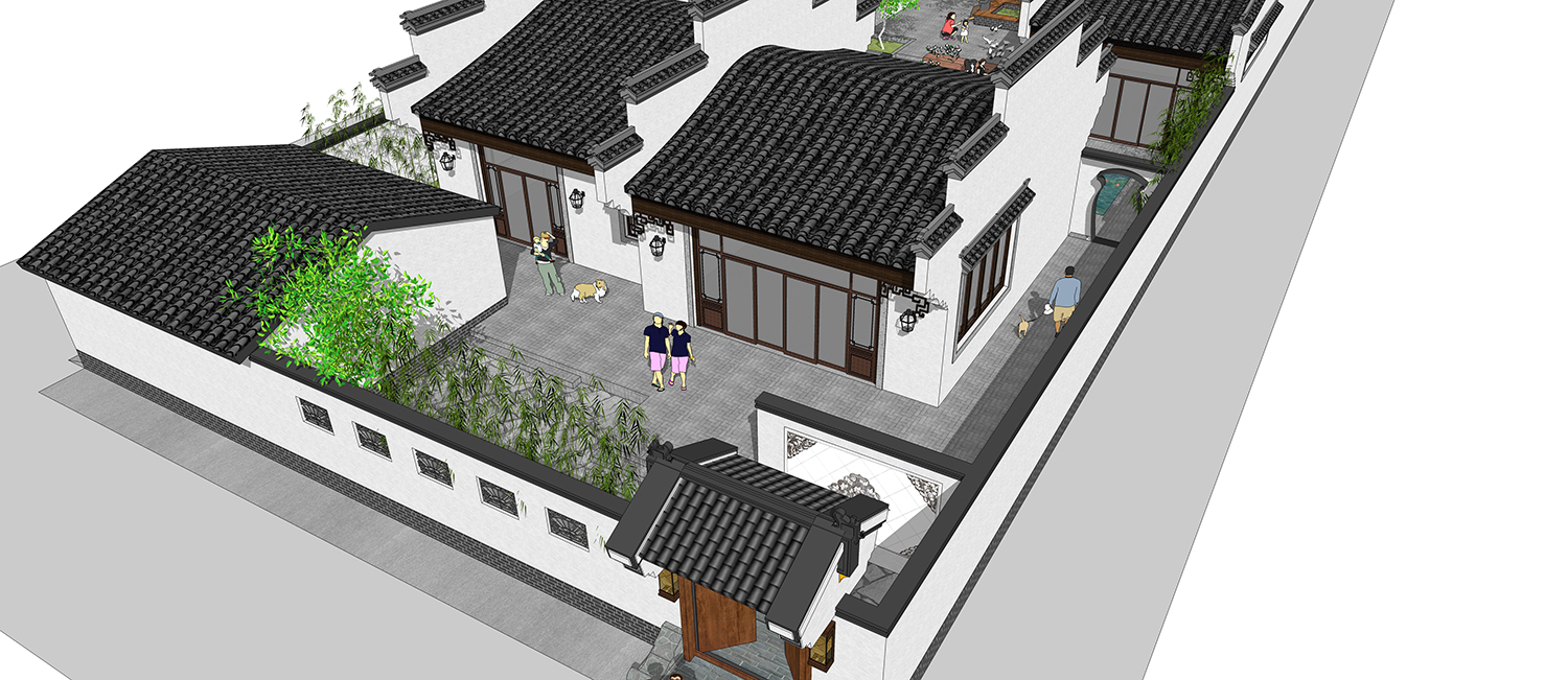 河南驻马店支家中式别墅