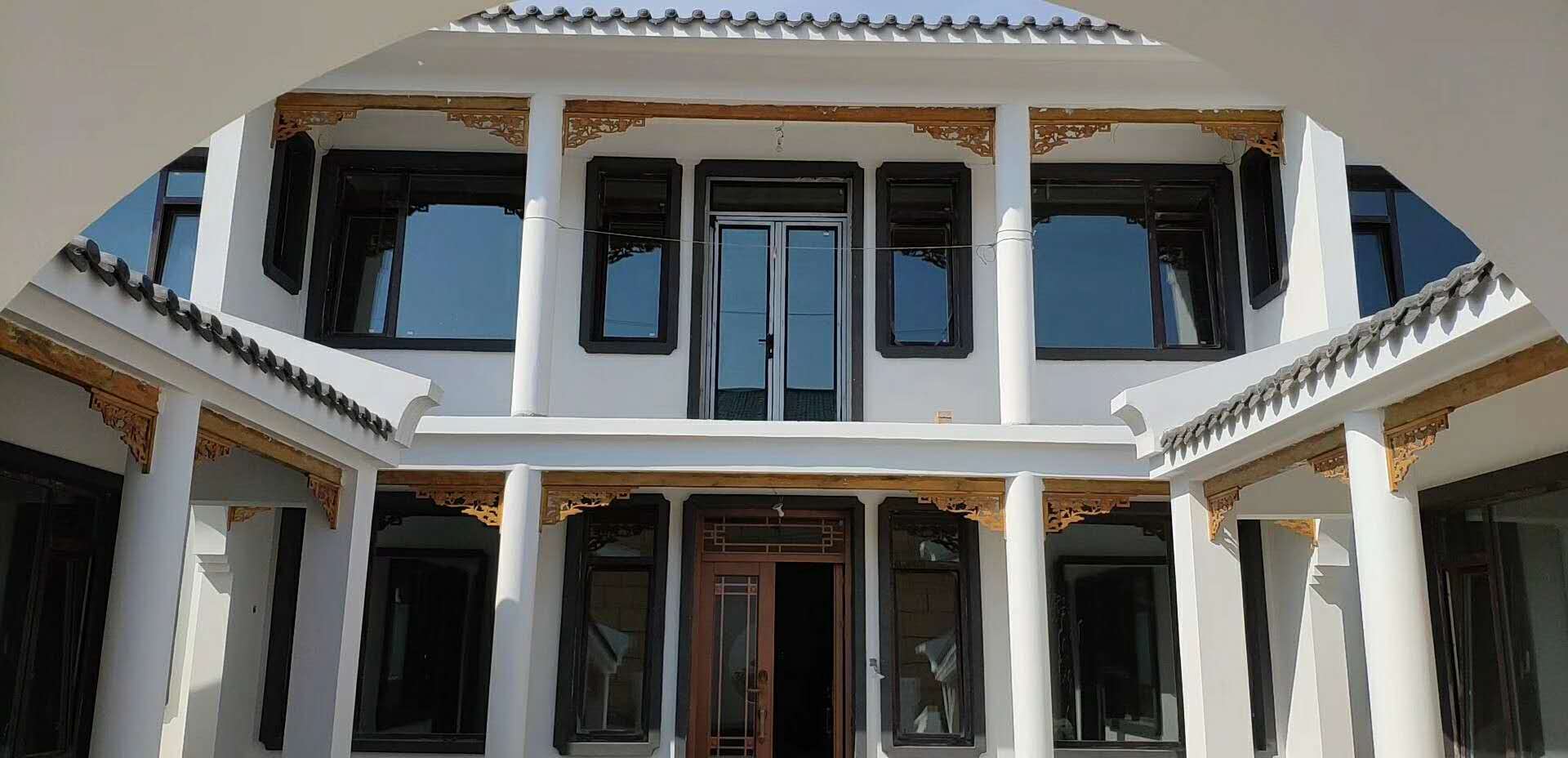 北京房山王家中式三合院