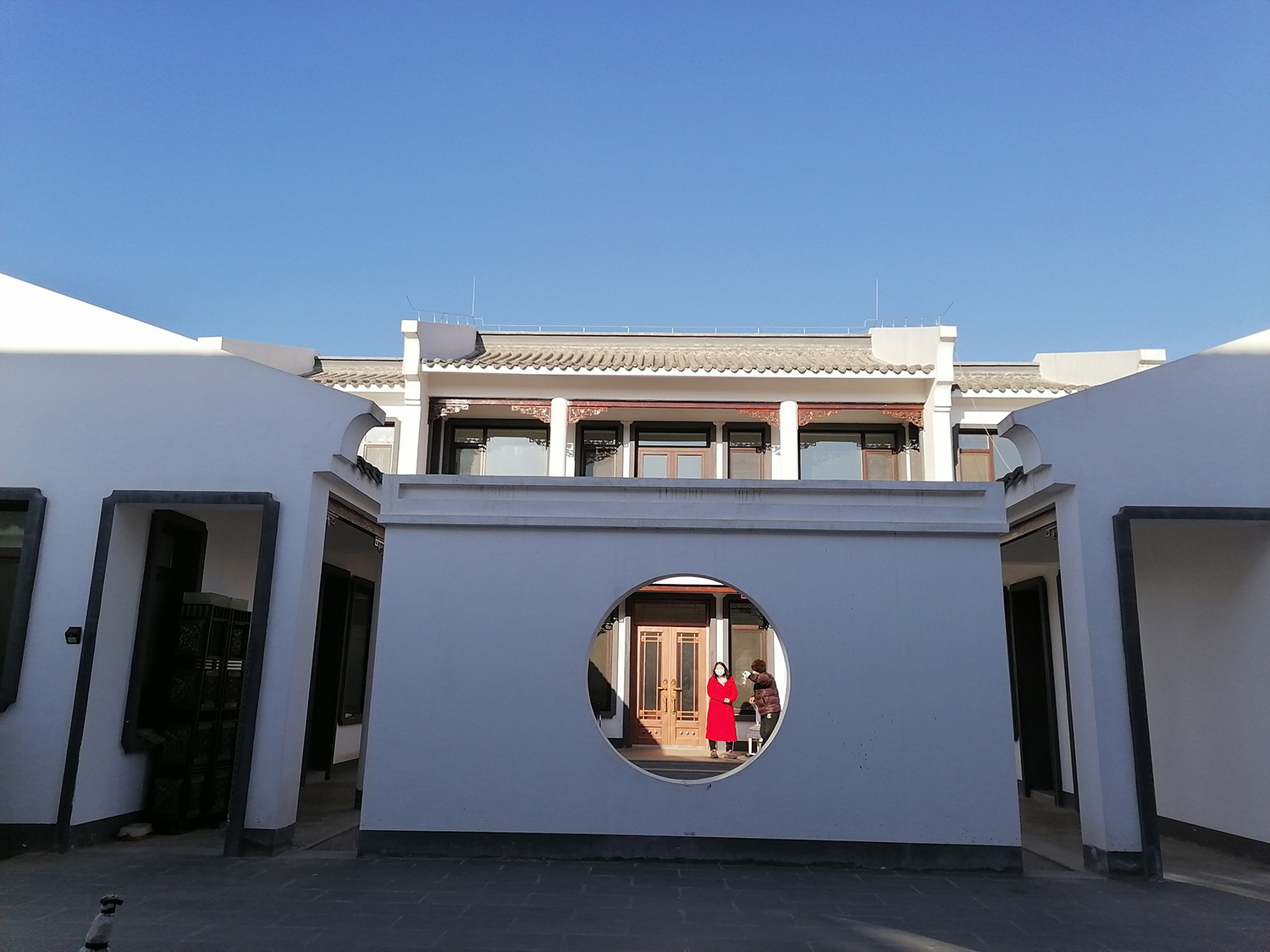 北京房山王家中式三合院