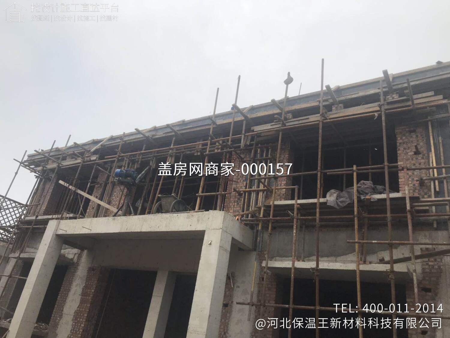 河北保定赫家二层欧式别墅