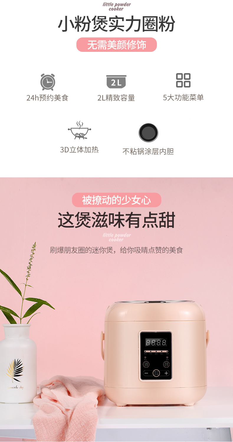 总裁小姐电饭煲