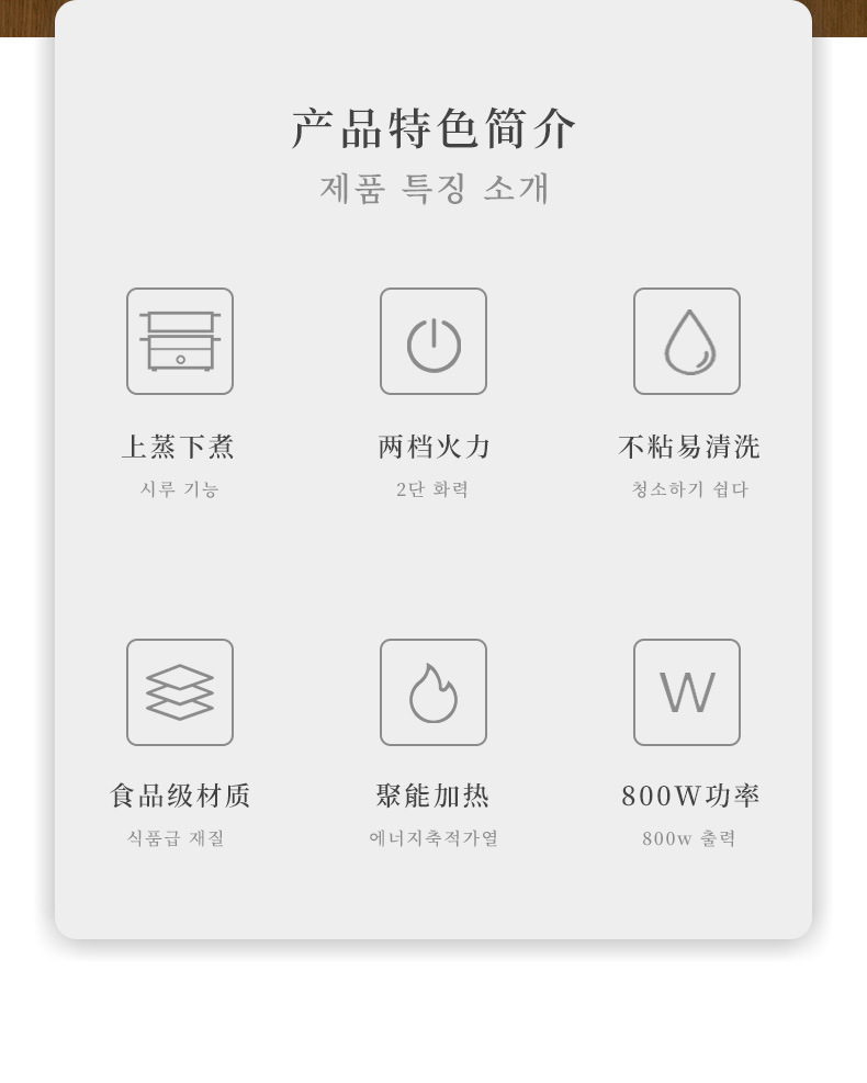 总裁小姐 多功能电蒸锅电煮锅家用煎炒一体电炒锅宿舍小电锅电热锅电火锅