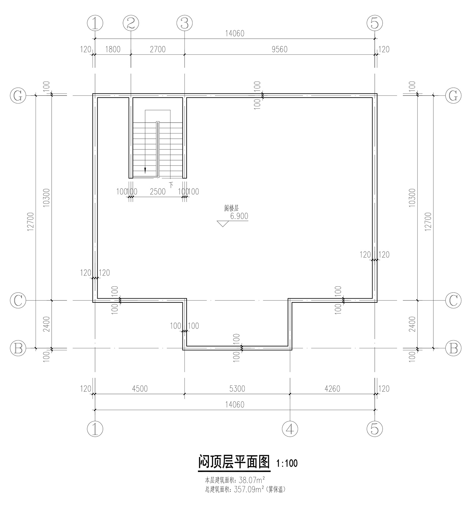 北京顺义蔺家欧式别墅图纸