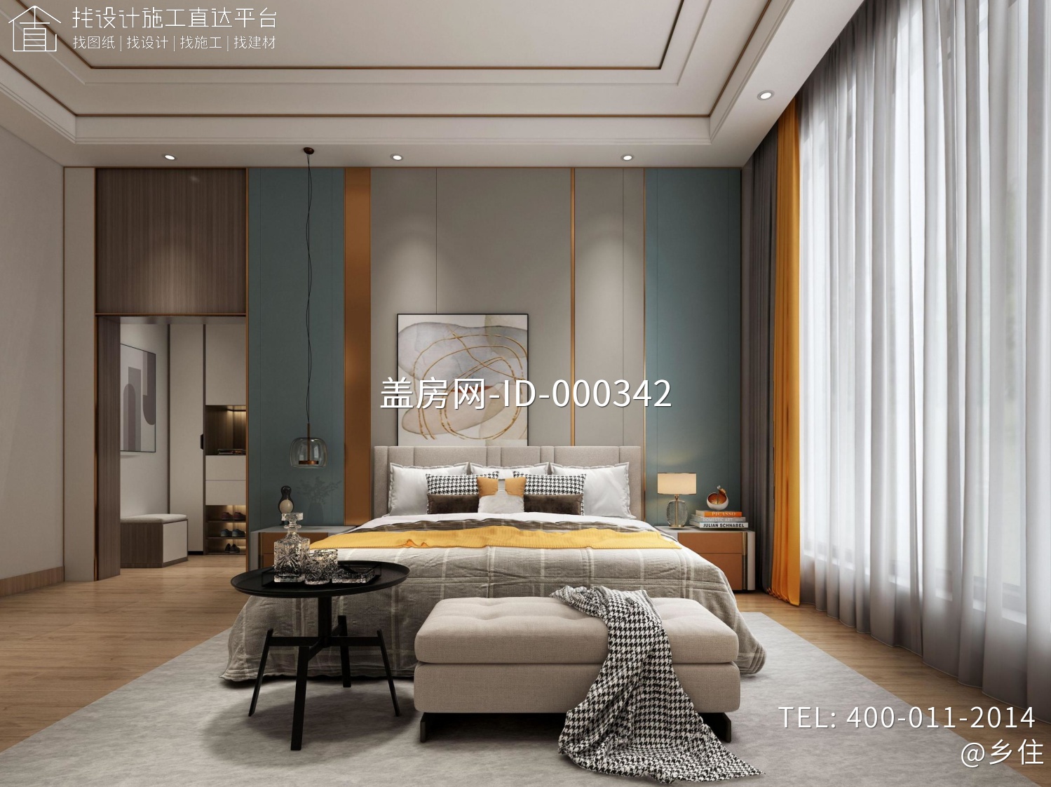 河北保定翟家现代别墅图纸 河北保定翟家现代别墅图纸