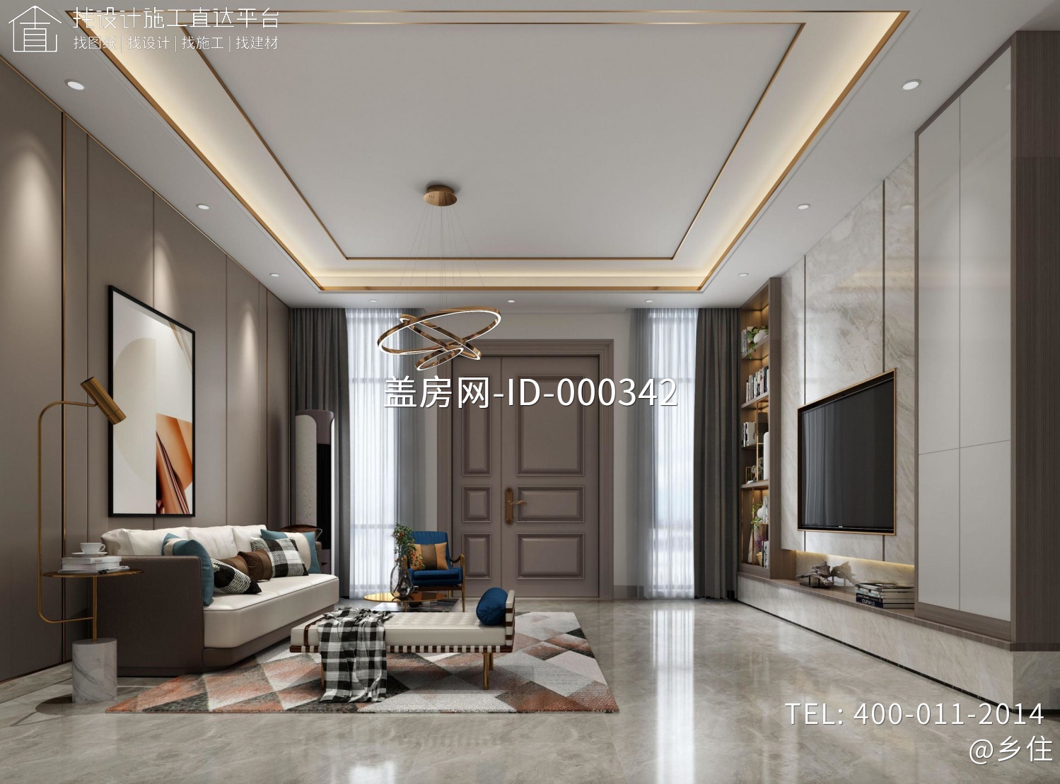 河北保定翟家现代别墅图纸 河北保定翟家现代别墅图纸
