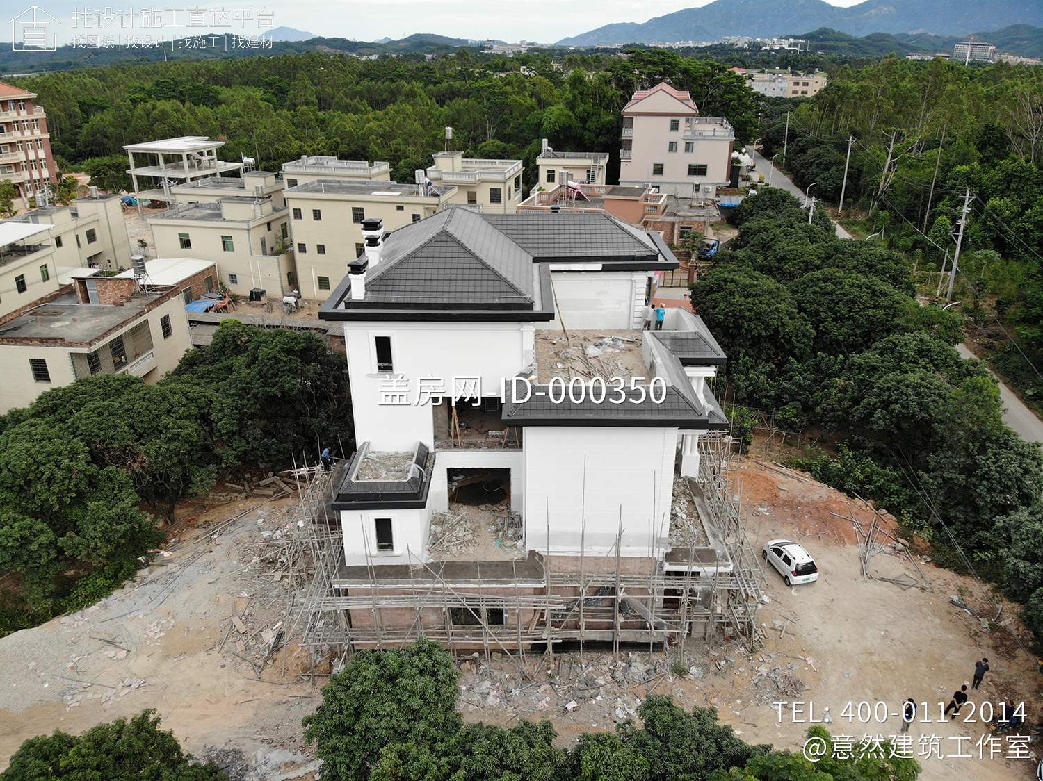 福建漳州黄家欧式别墅图纸