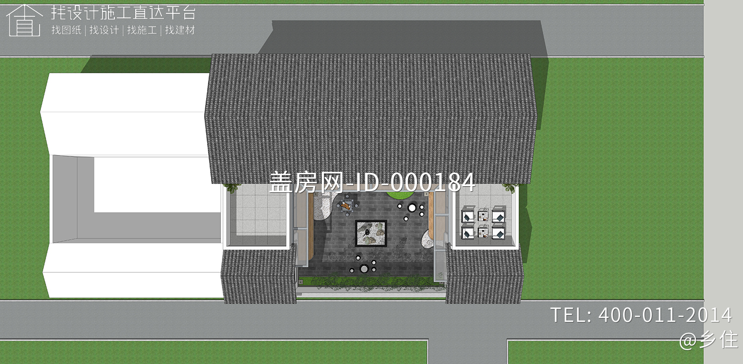 北京延庆朱家新中式民宿设计