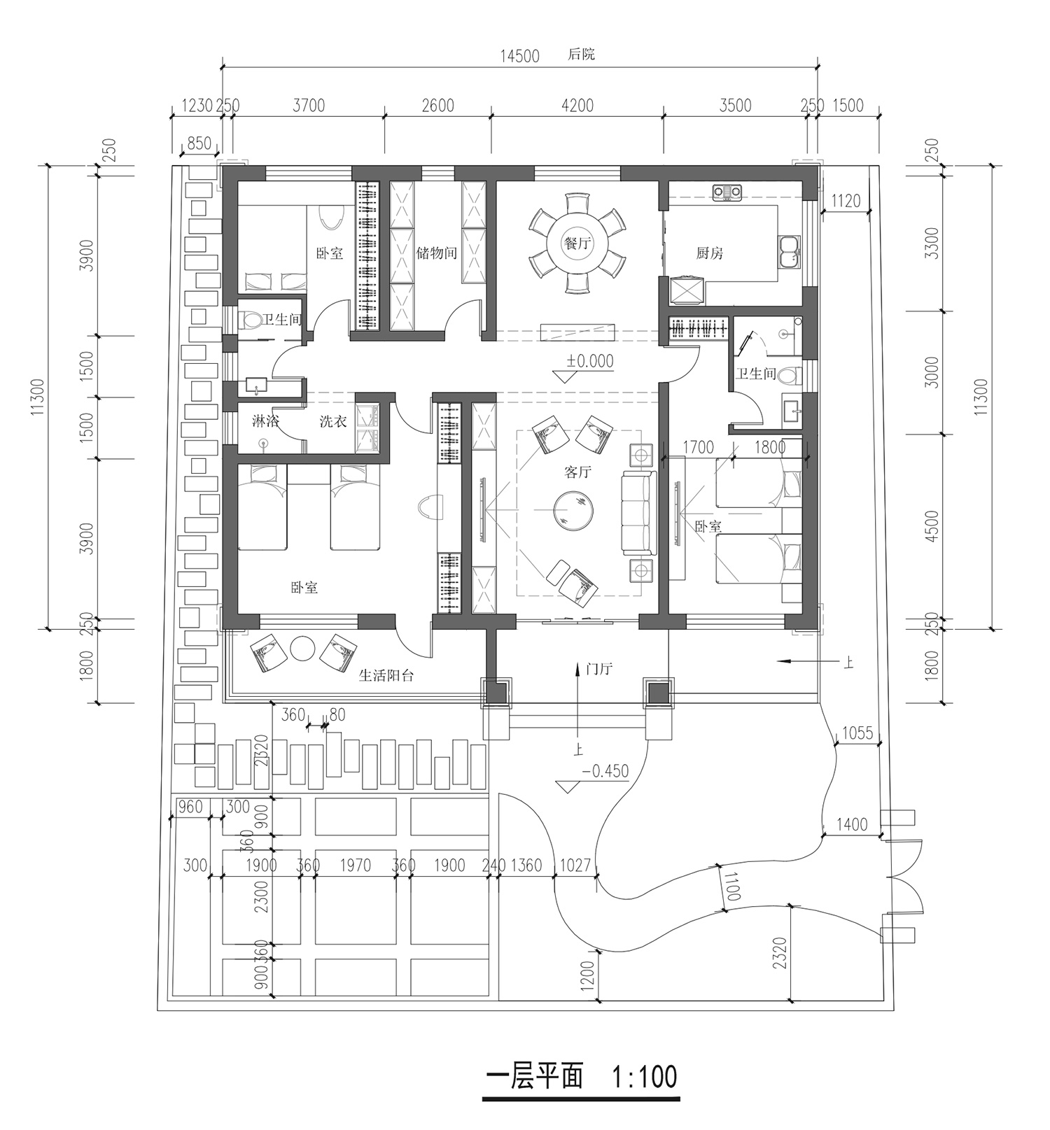 北京顺义沙子营村张家新中式别墅