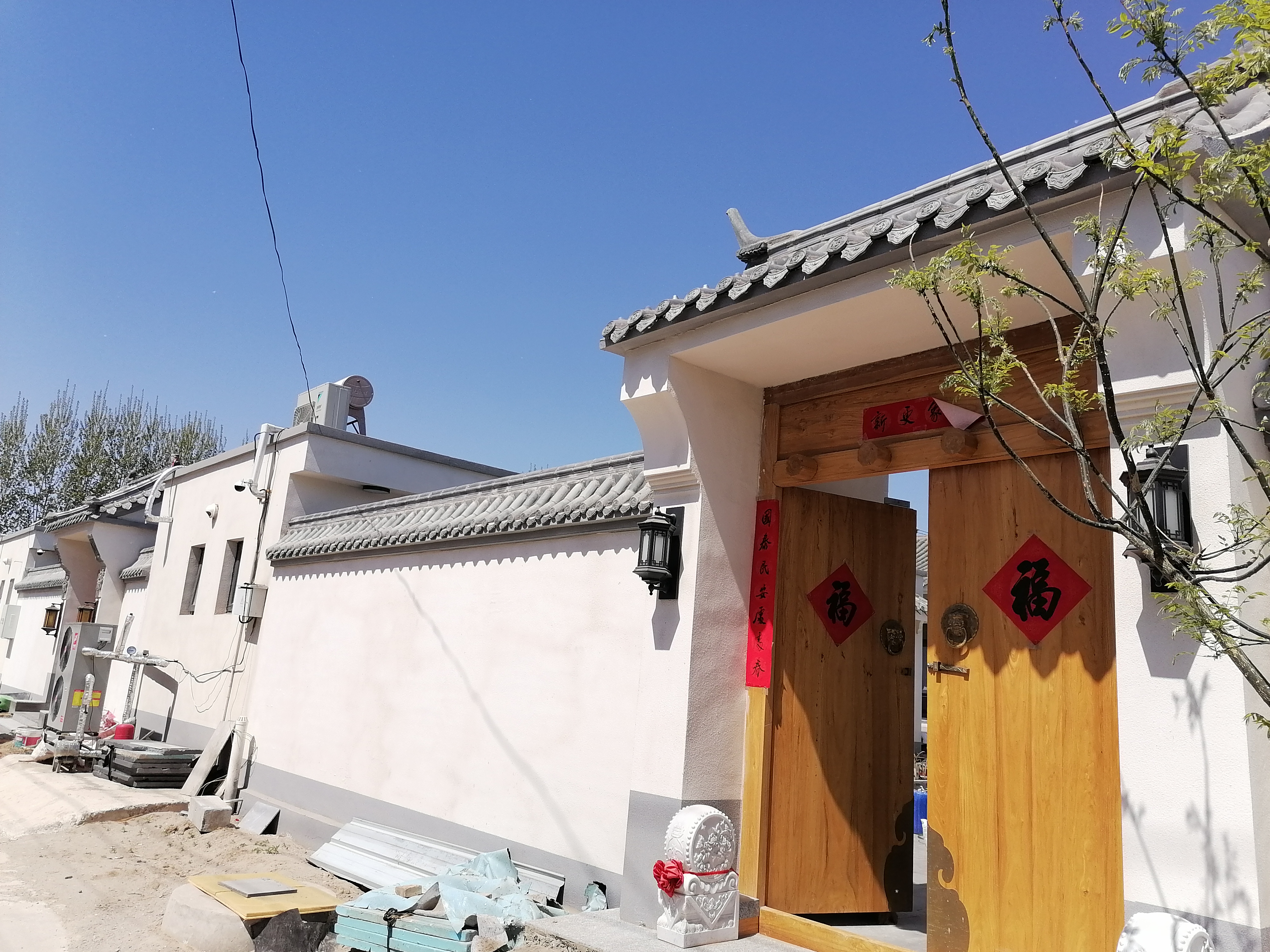 北京通州葛家中式别墅图纸