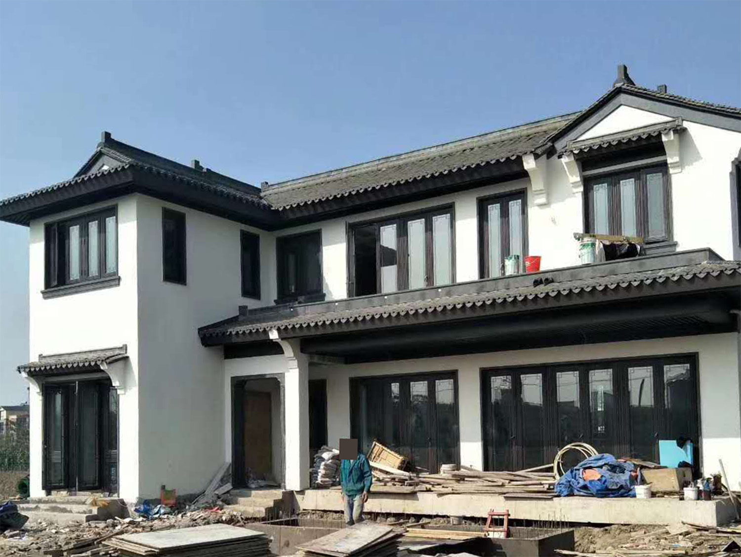 湖北仙桃李家新中式宅院