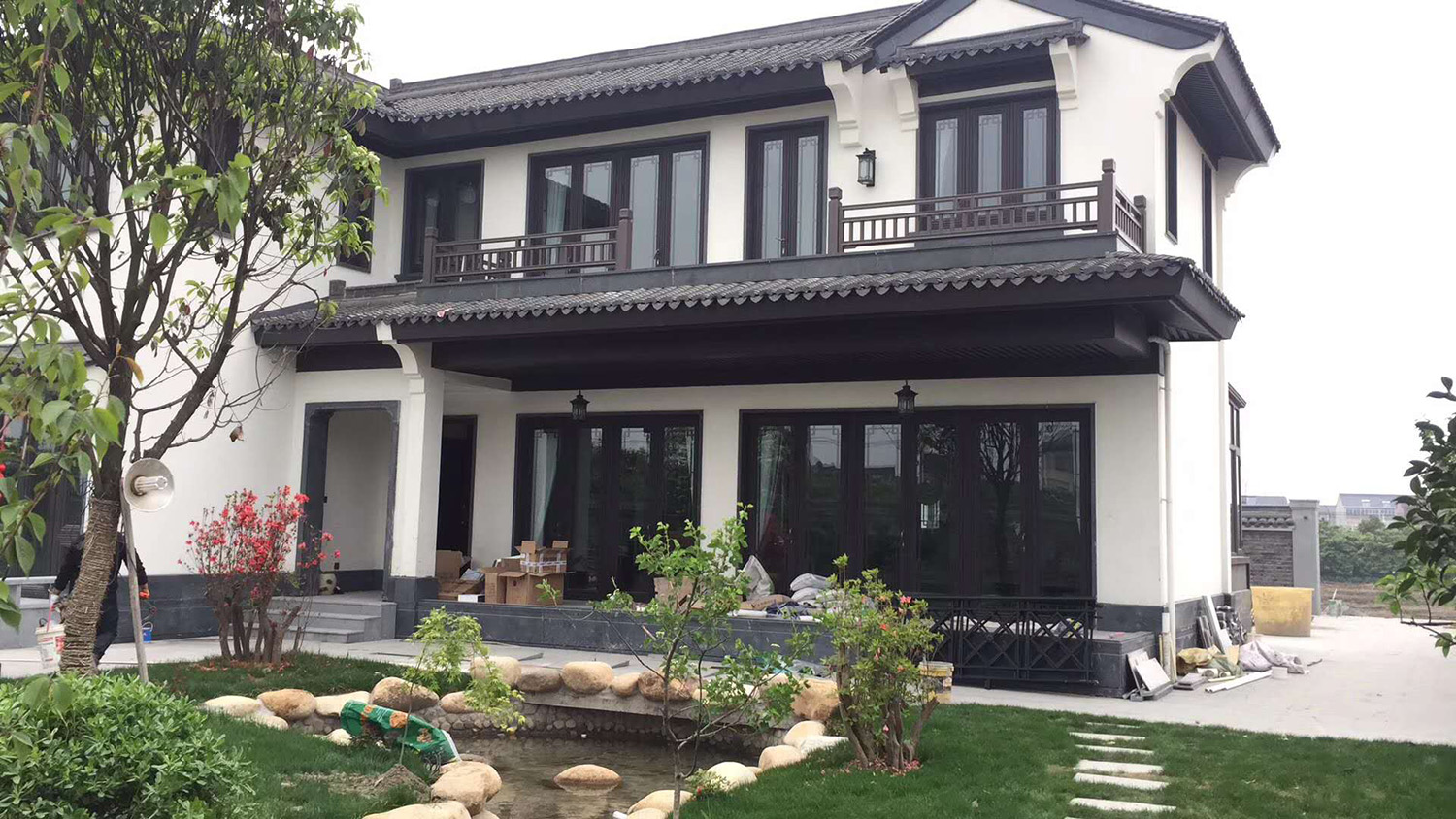 湖北仙桃李家新中式宅院