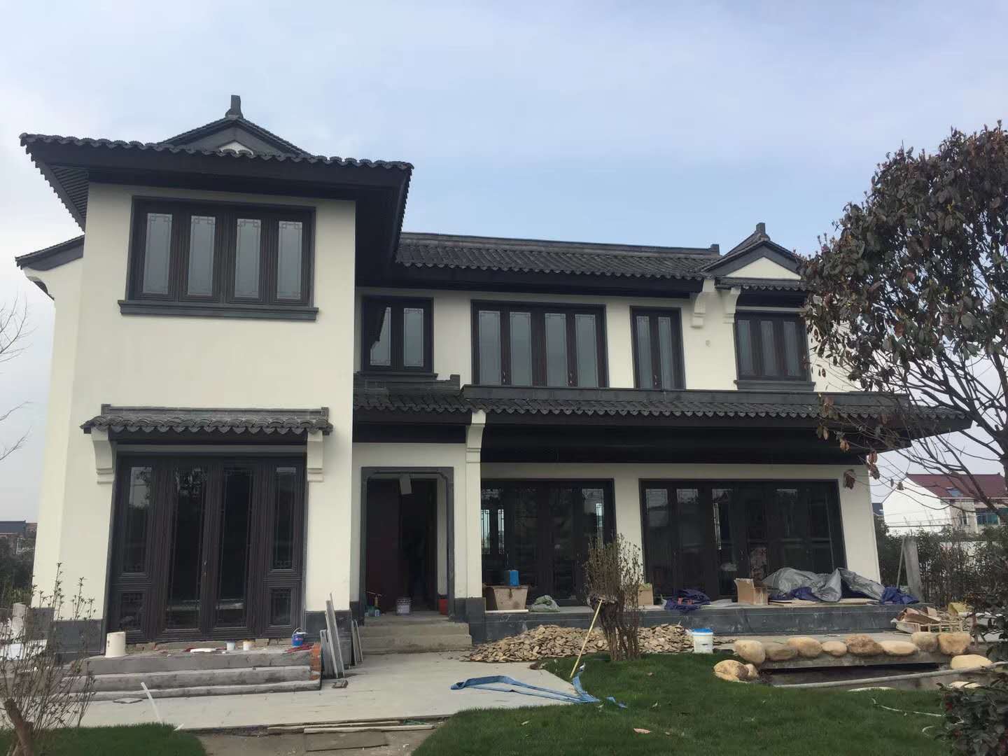 湖北仙桃李家新中式宅院