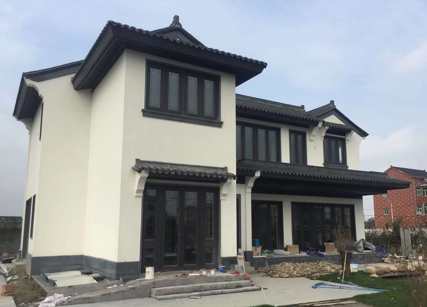 湖北仙桃李家新中式宅院