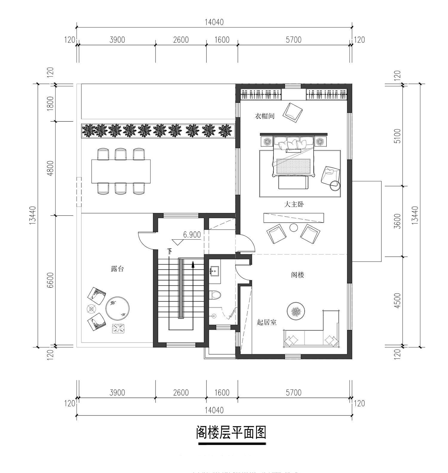 浙江杭州陈家二层中式别墅设计
