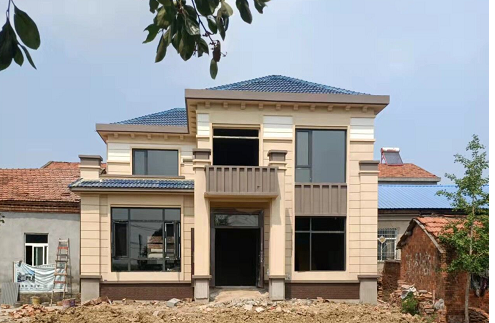 乡住二层新中式别墅