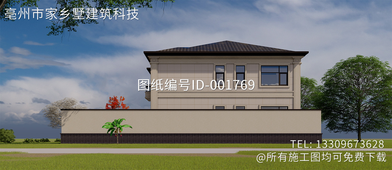 河北廊坊二层新中式别墅