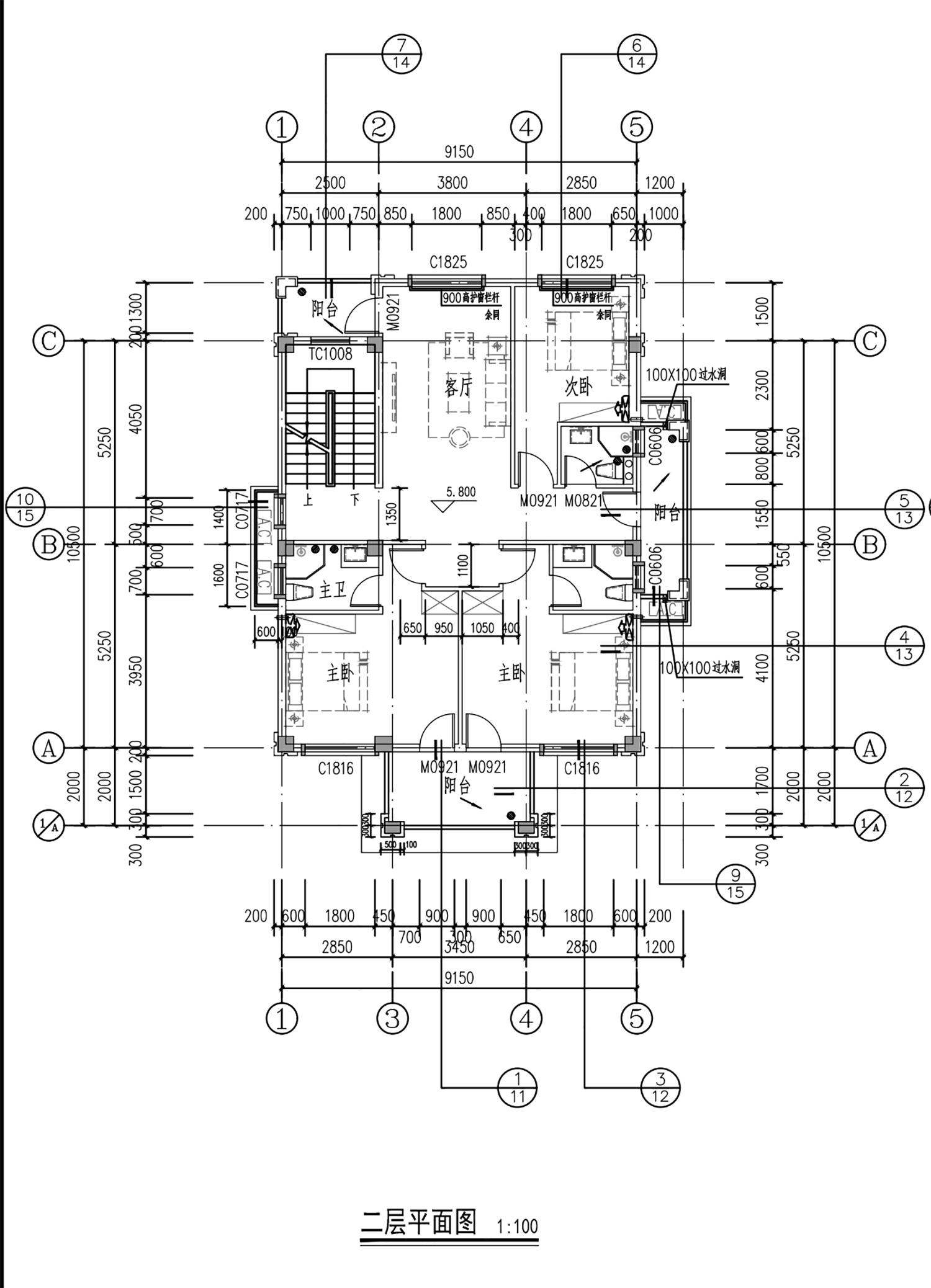 福建安溪三层新中式别墅