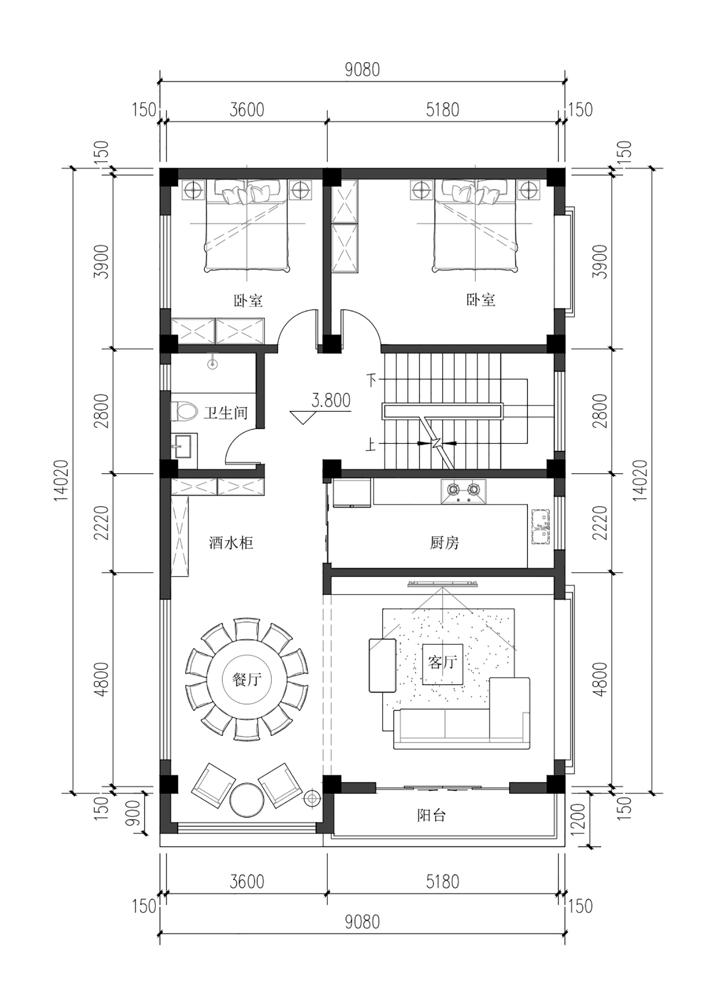 广东湛江六层现代别墅