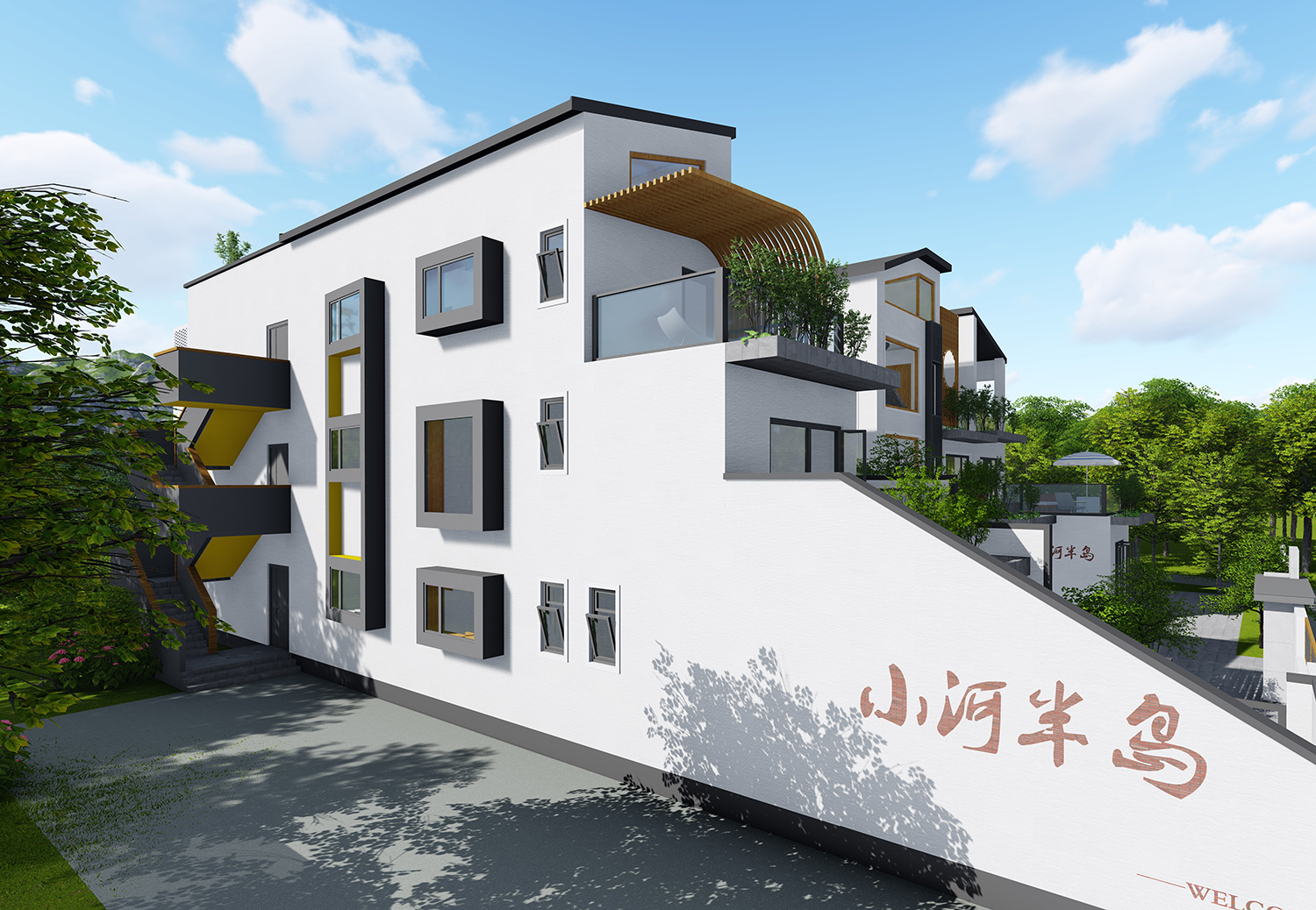 新疆伊犁谢家现代民宿