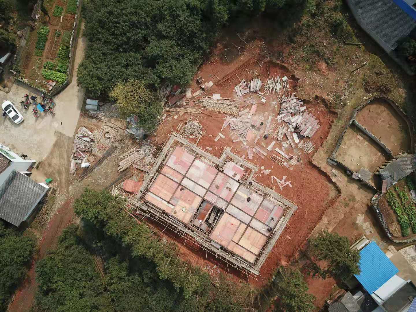 湖南浏阳文家欧式双拼别墅