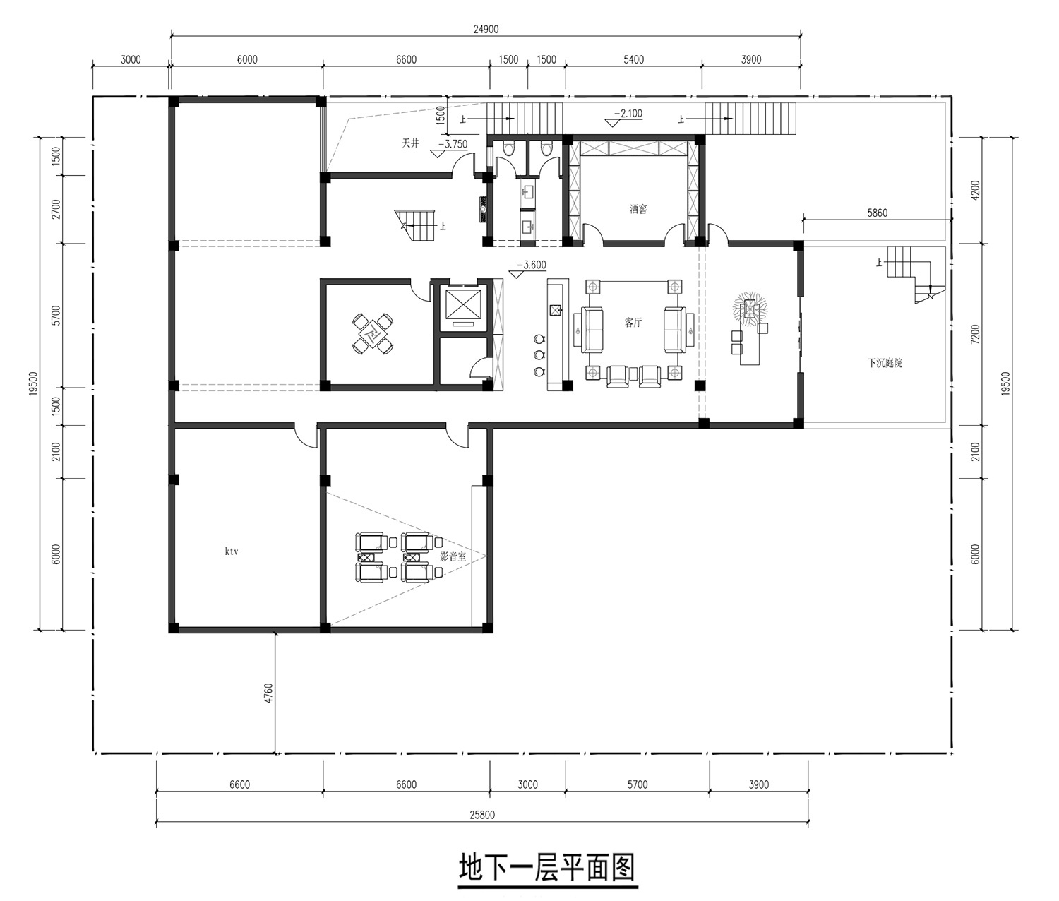 北京房山马家二层现代别墅设计图纸