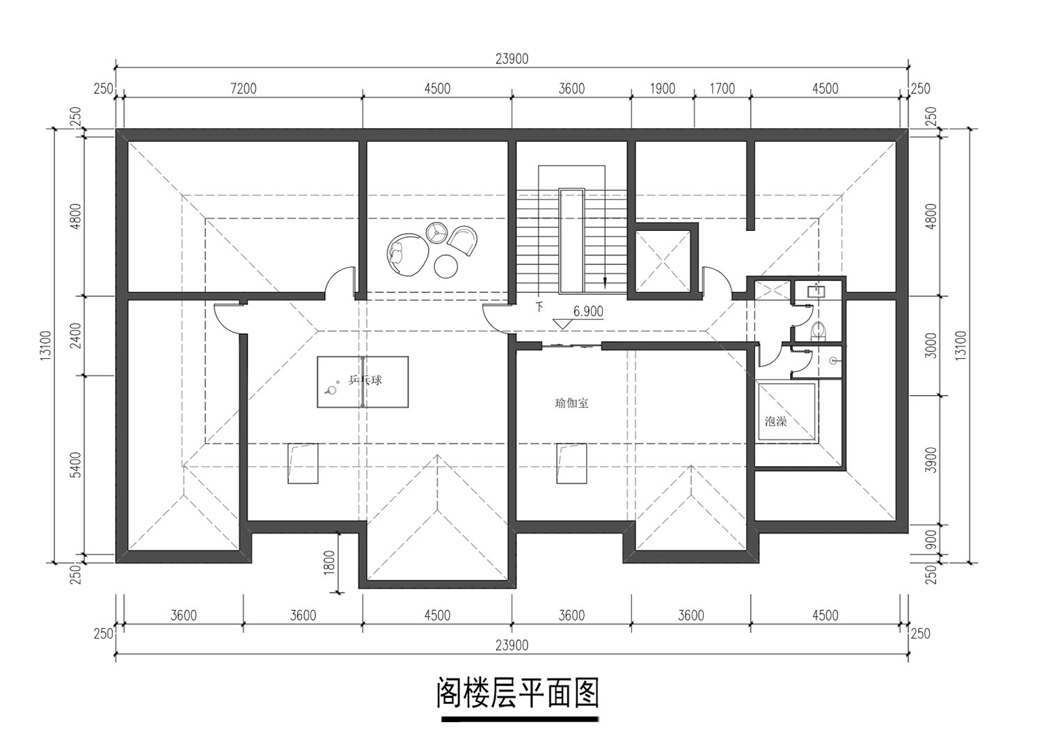霸州东段乡何家堡村郝家新中式别墅图纸