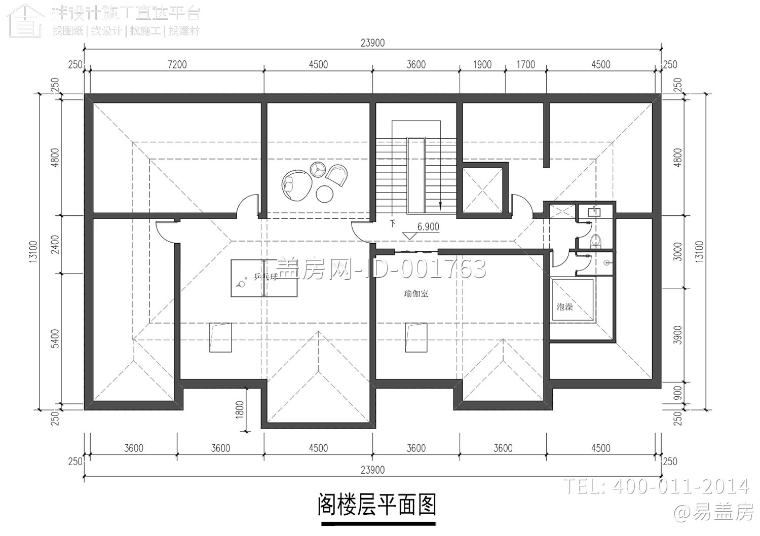 霸州东段乡何家堡村郝家新中式别墅图纸