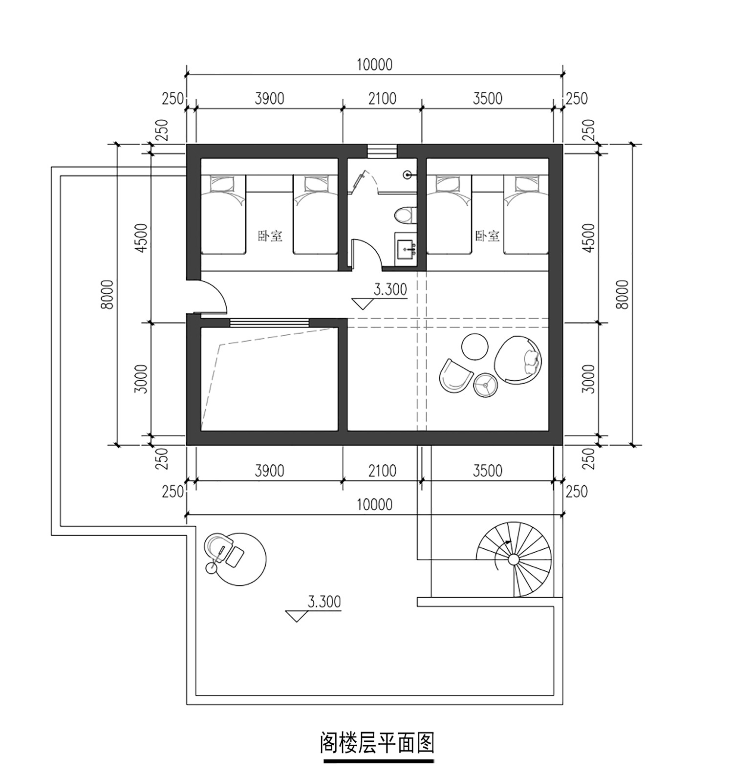北京门头沟高铺村一层现代民宿