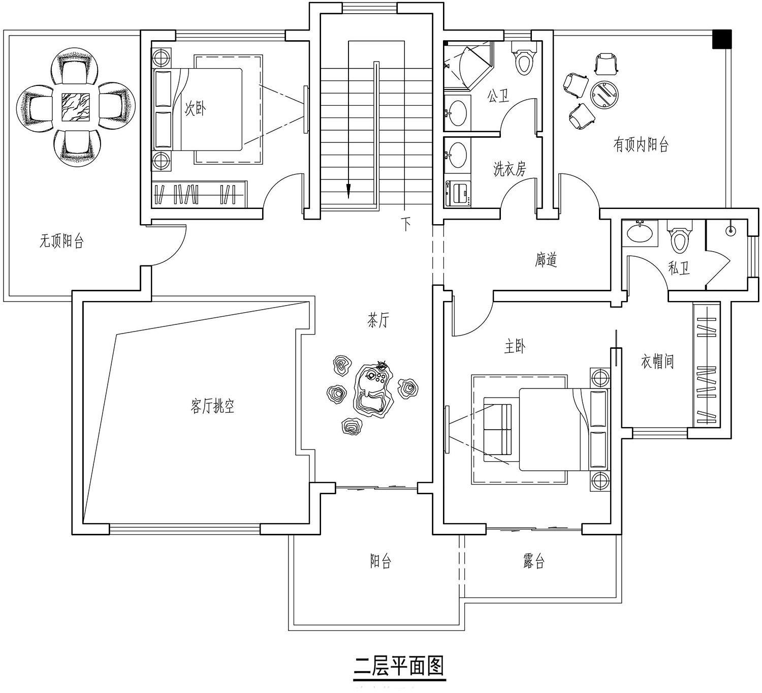 湖南邵阳刘家新中式别墅
