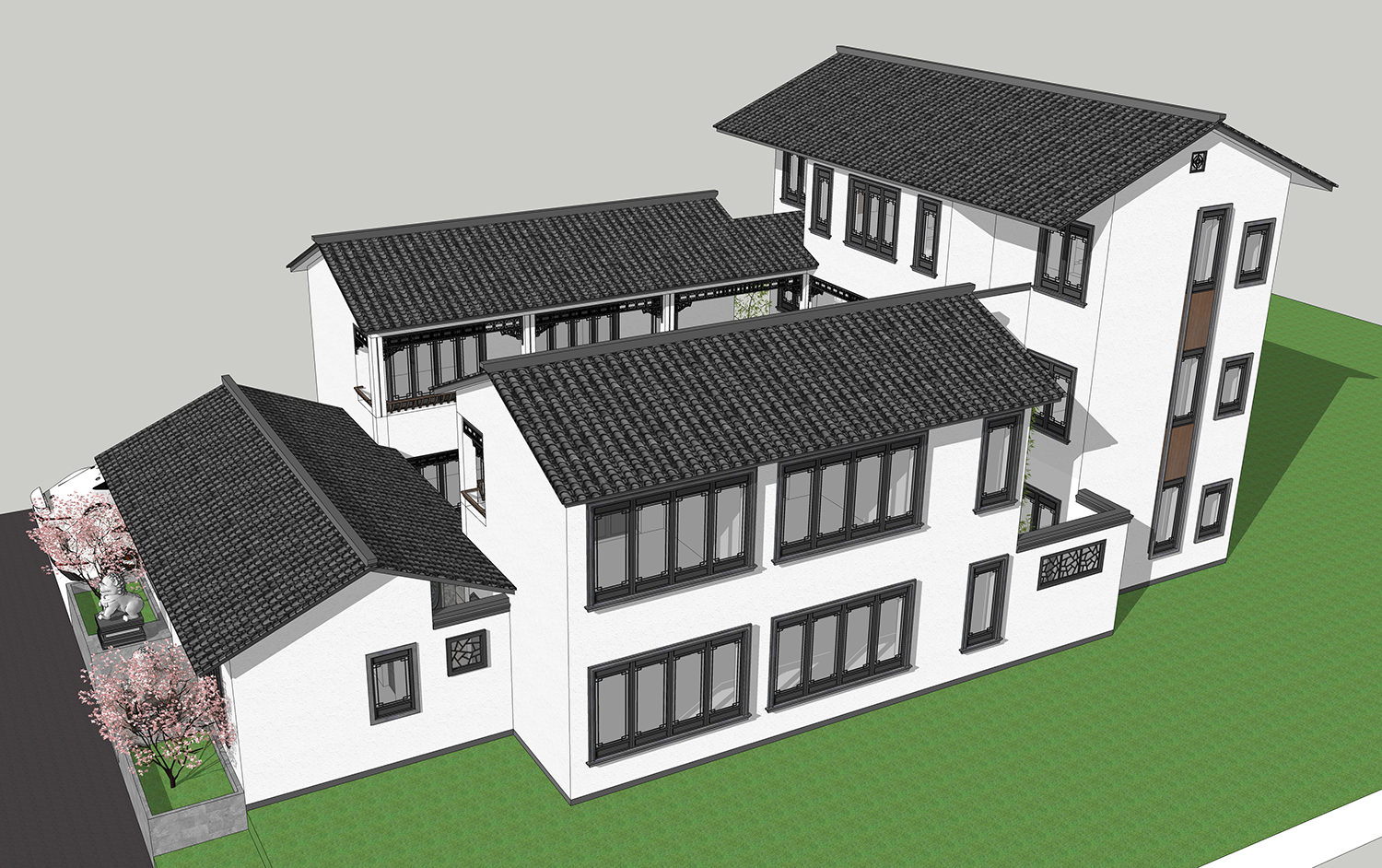 四川南充谢家四合院