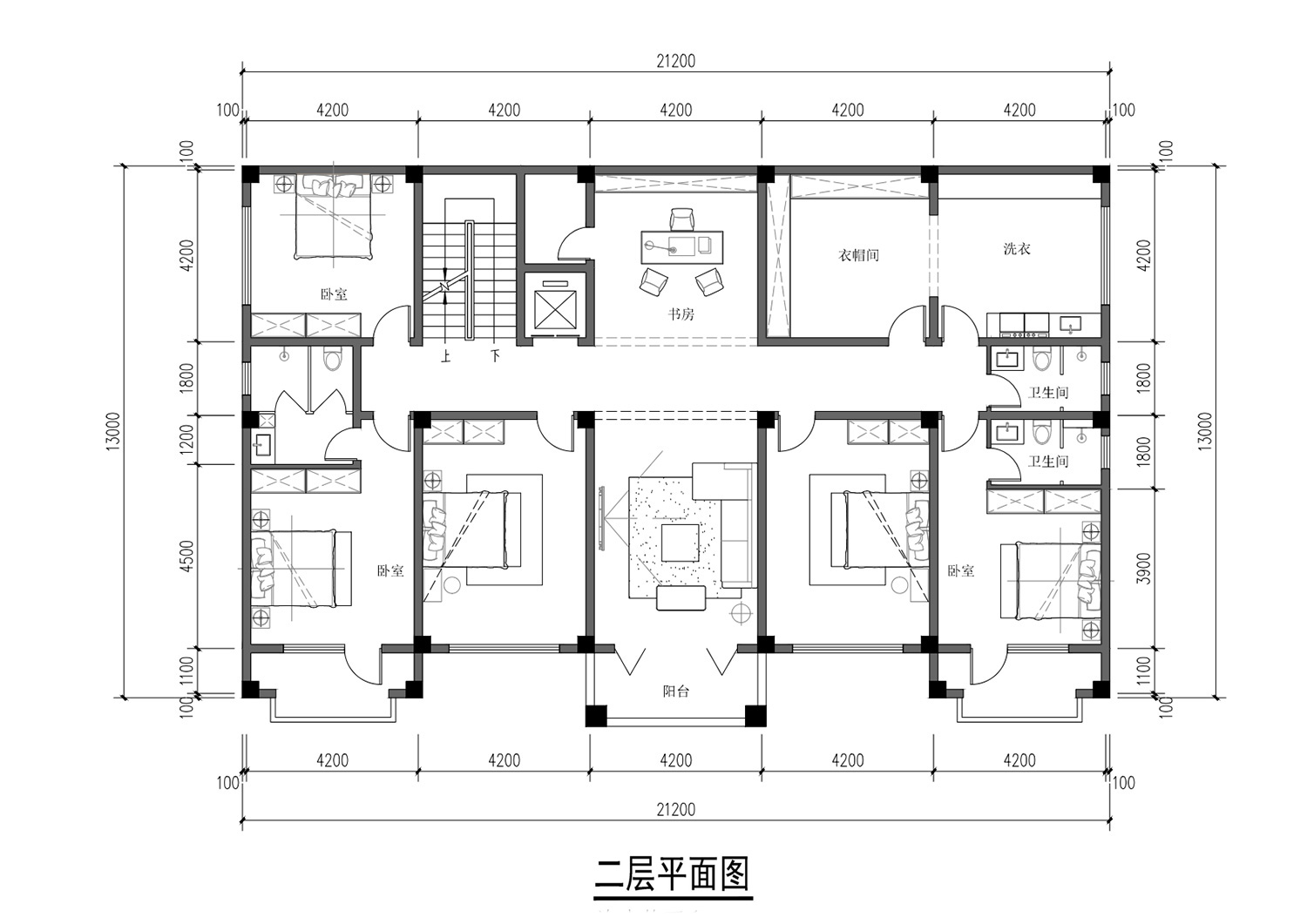 河北廊坊二层新中式别墅