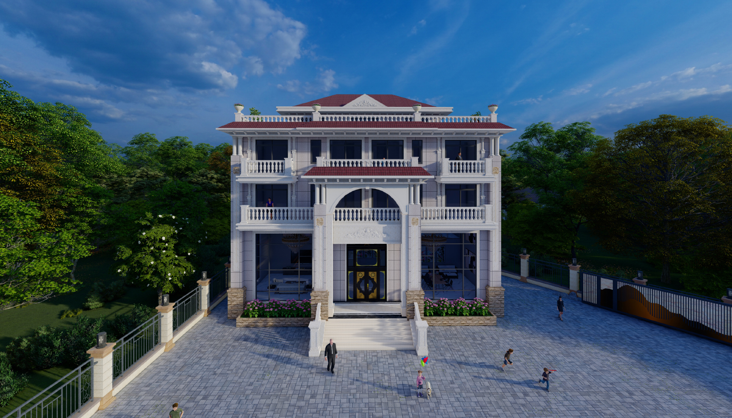福建莆田欧式别墅设计图纸