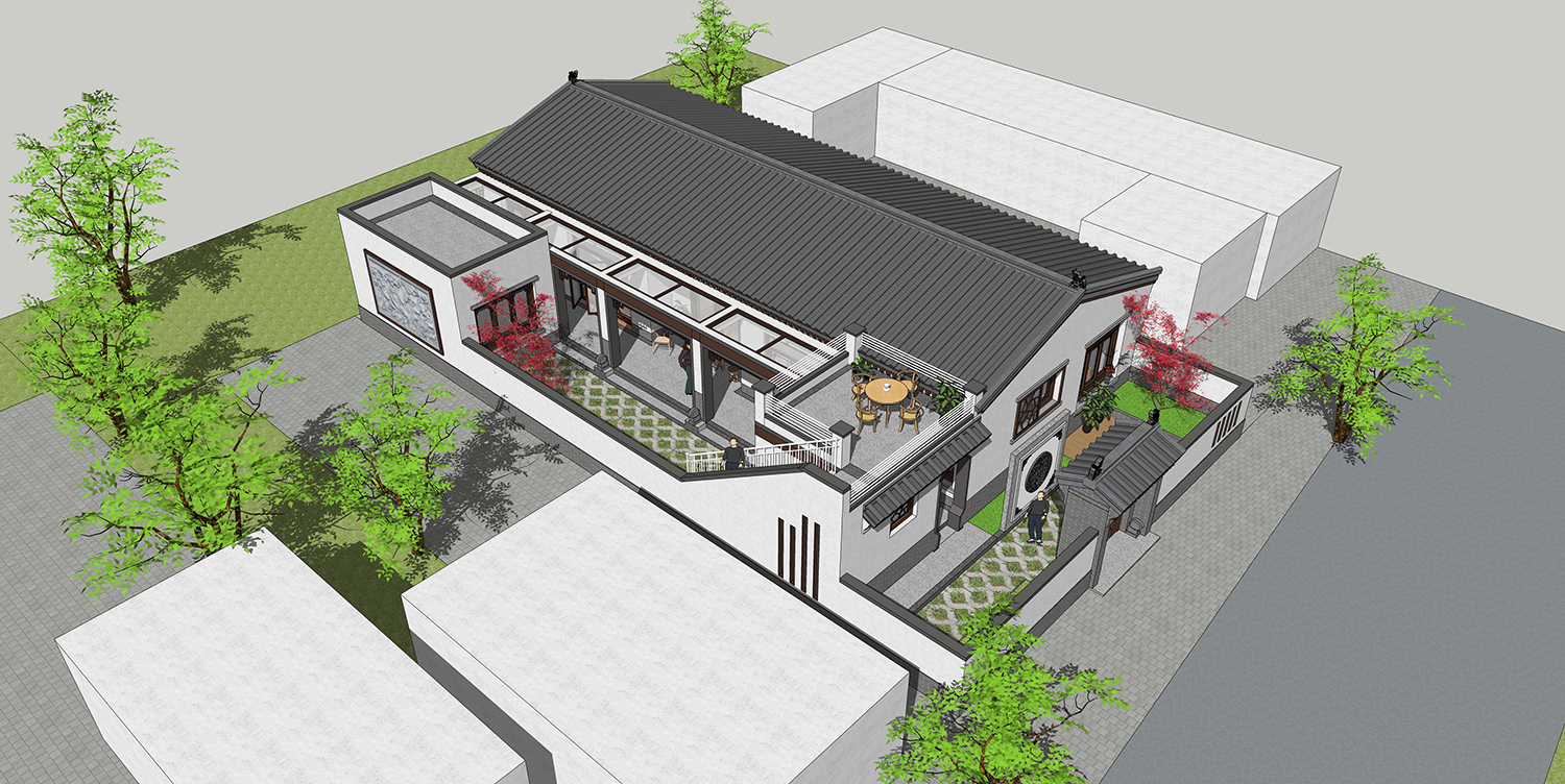 北京房山杨家中式宅院