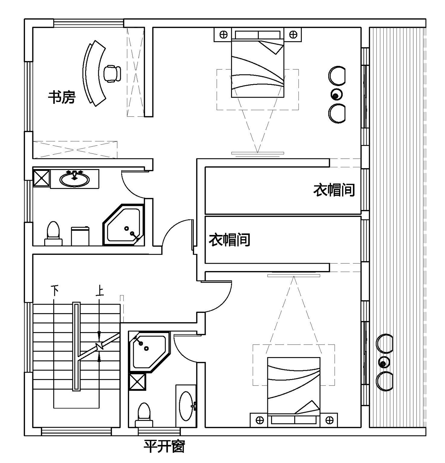 浙江余杭俞家欧式别墅图纸