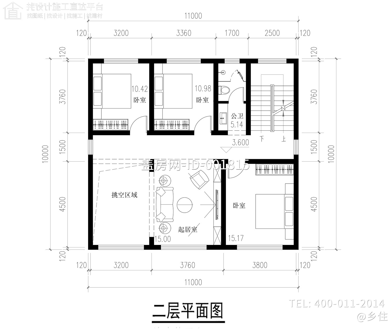 湖北鄂州三层欧式别墅图纸