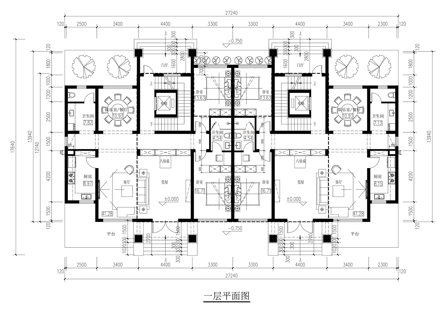安徽芜湖无为市三层双拼别墅