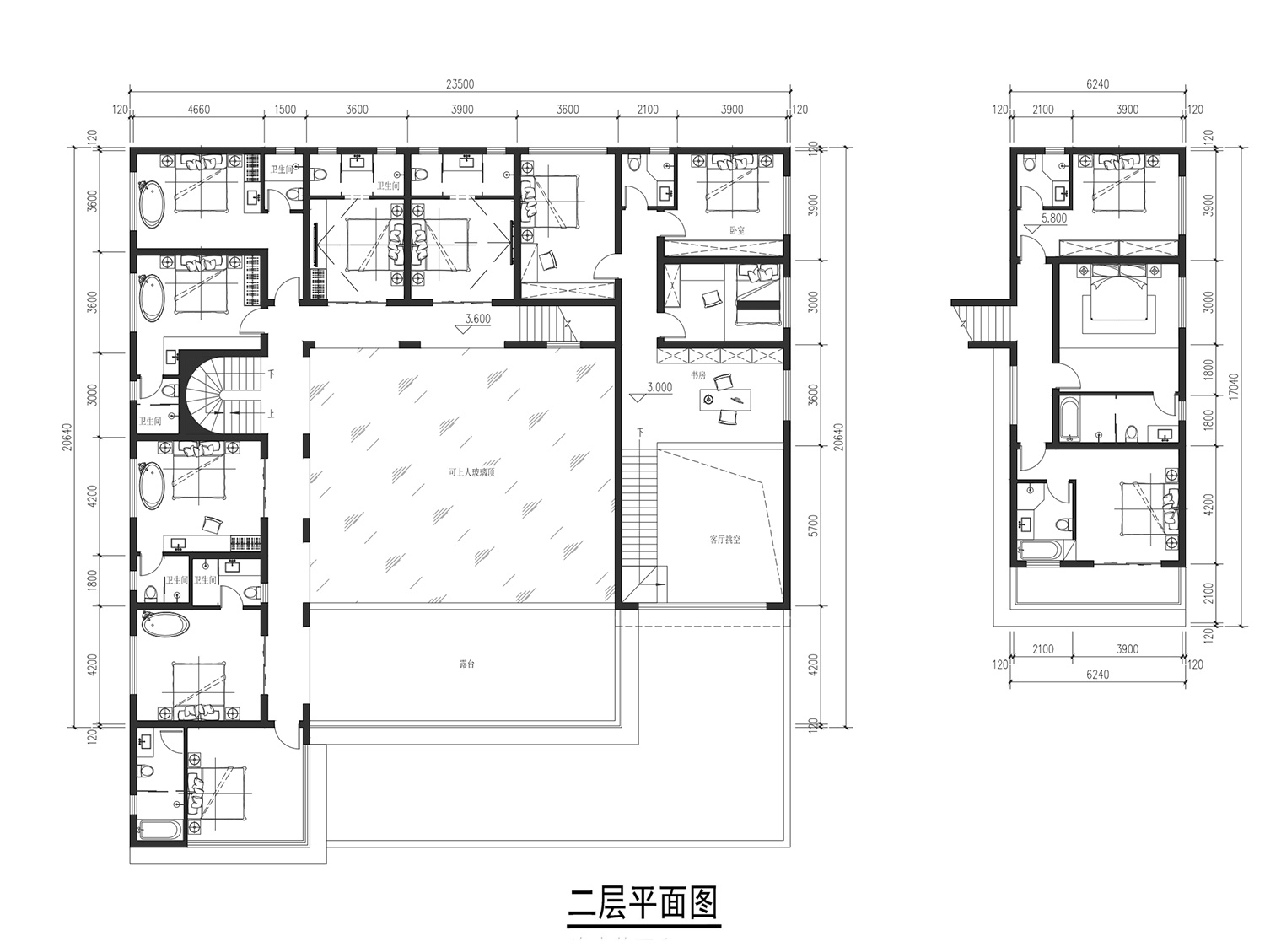 北京房山王家二层现代民宿设计