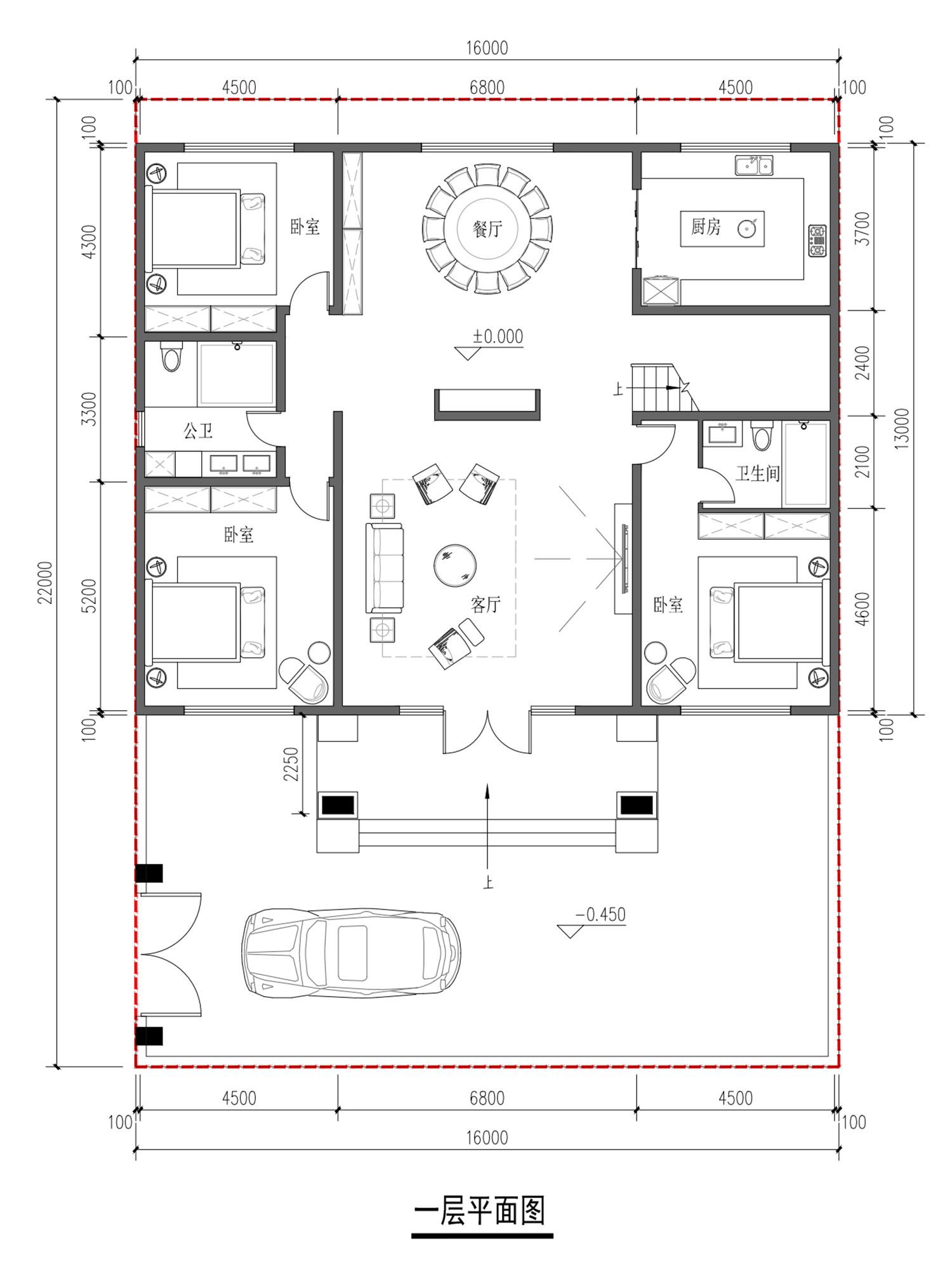 河北衡水李家二层新中式自建别墅