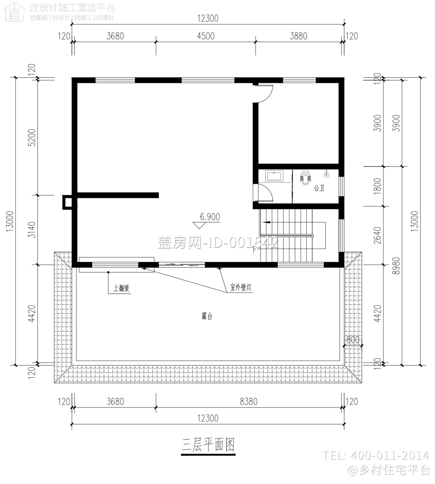 湖南株洲付家三层新中式别墅