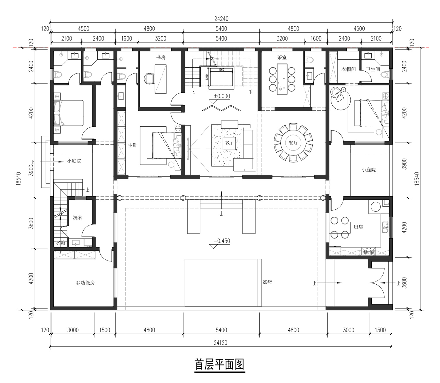 四川绵阳张家三层中式自建别墅