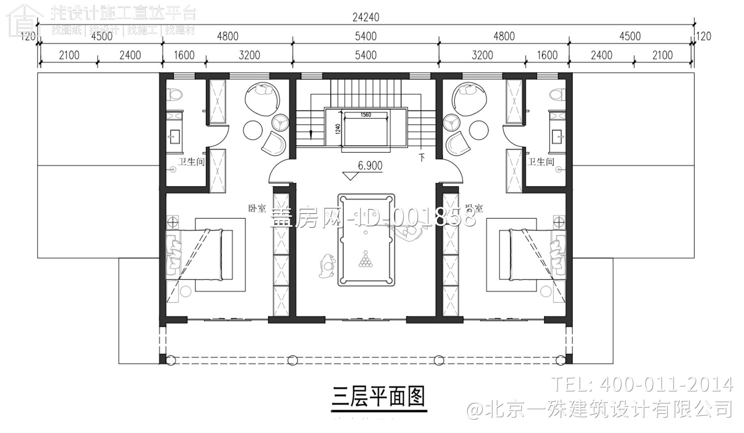 四川绵阳张家三层中式自建别墅