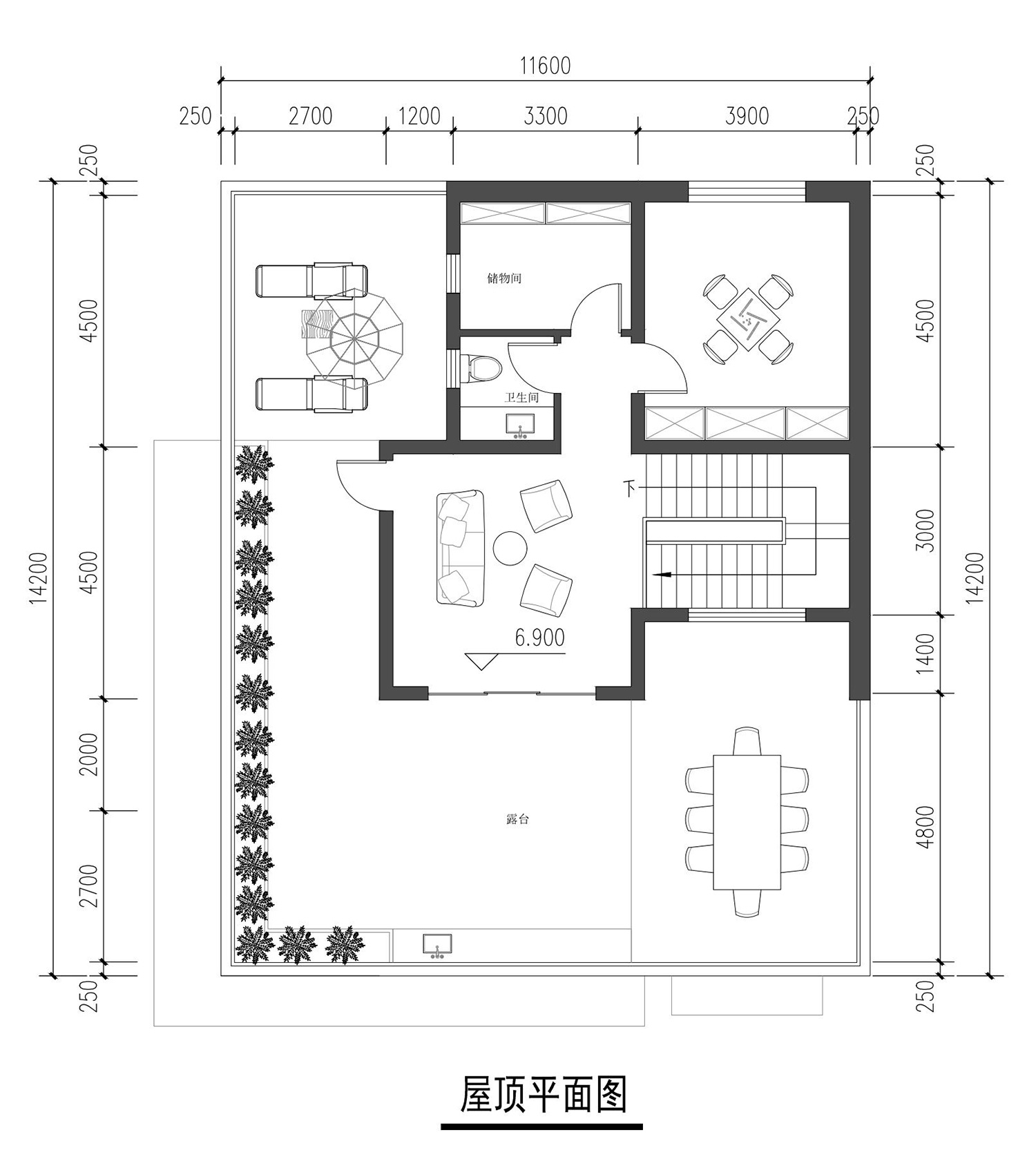 北京平谷北二环北王家三层现代别墅