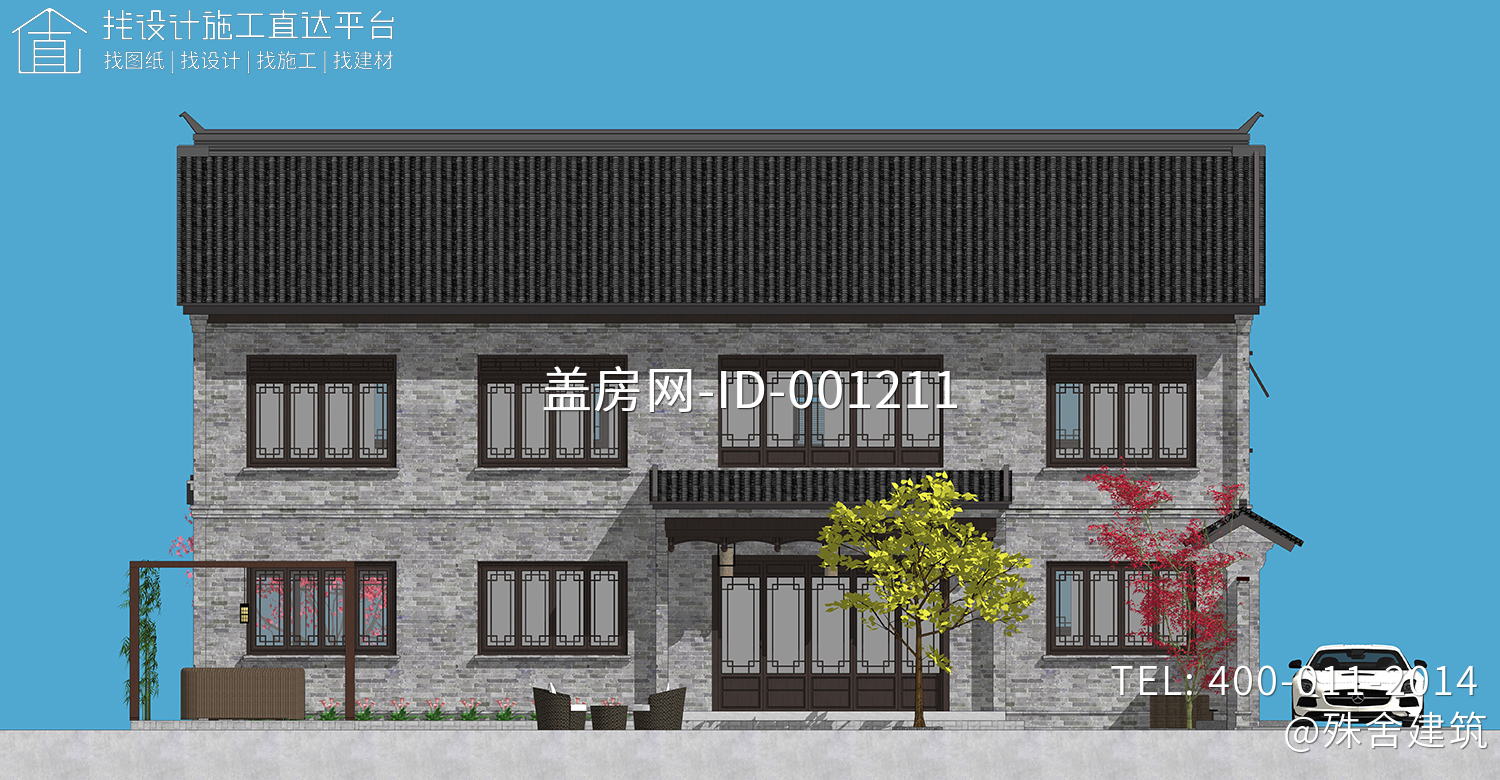 北京平谷闫家新中式别墅
